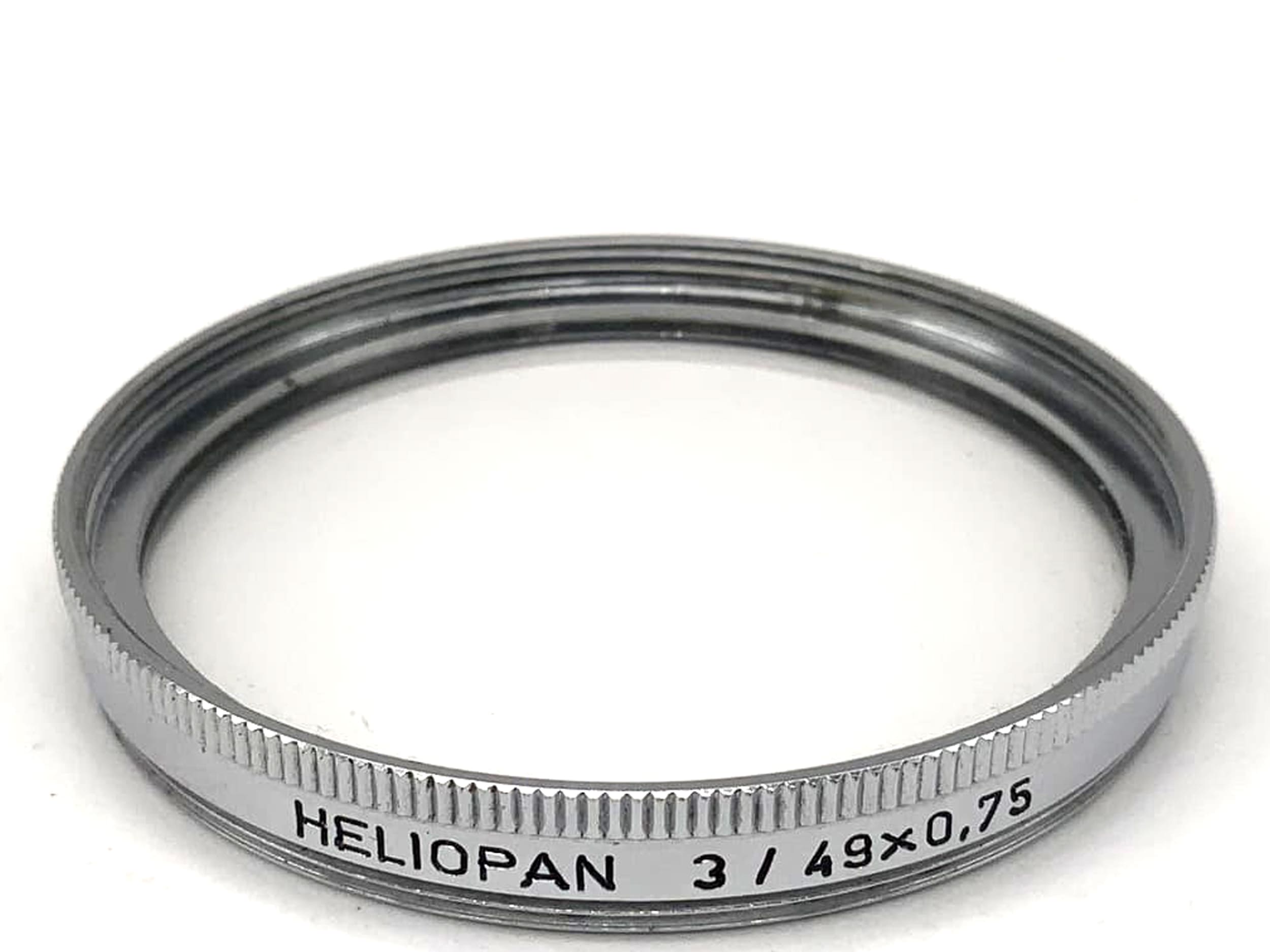 Objectif macro Heliopan Close-Up, filtre 3/49x0,75, 49 mm, circulaire M49
