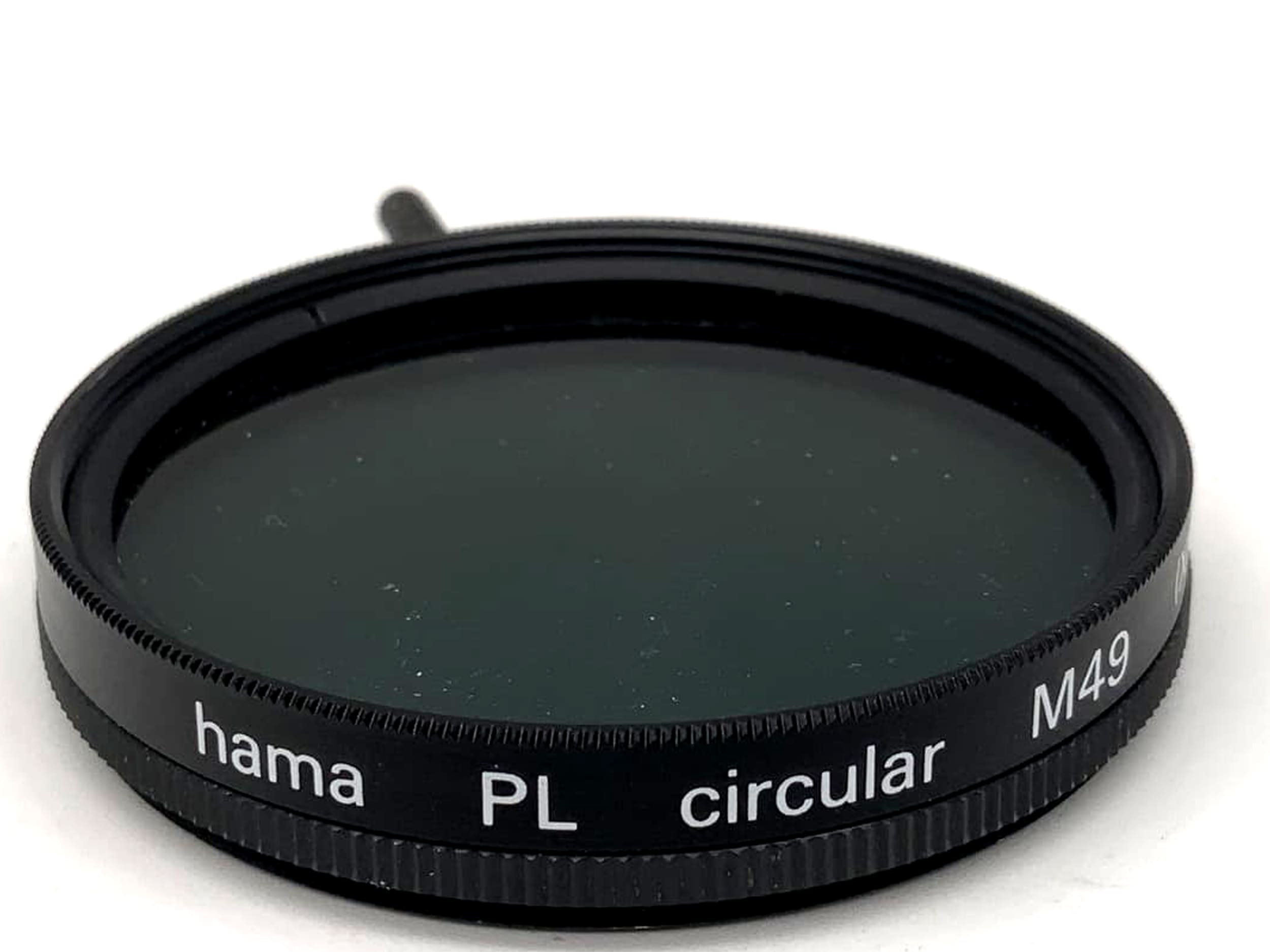Hama Polarizing Filter PL Circular M49 (XXII) Filter 49mm Circular Filter Thread M49