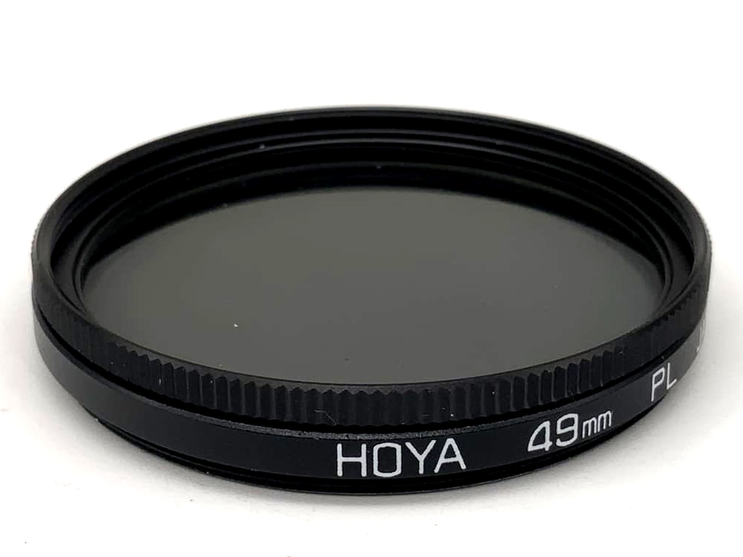 Filtre polarisant Hoya PL, filtre circulaire 49 mm, filetage M49