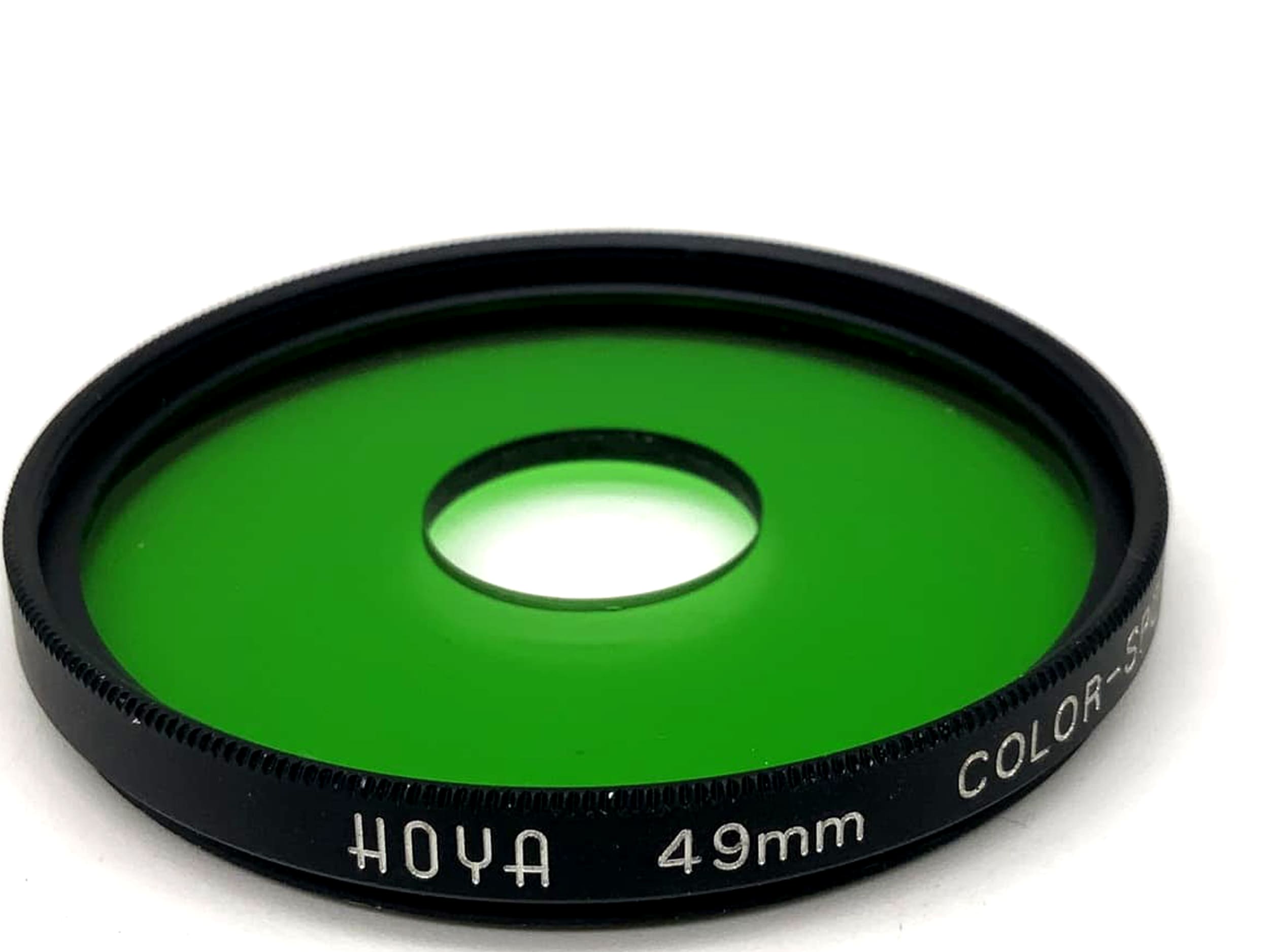 Filtre vert Hoya Color-Spot (vert) 49 mm circulaire M49
