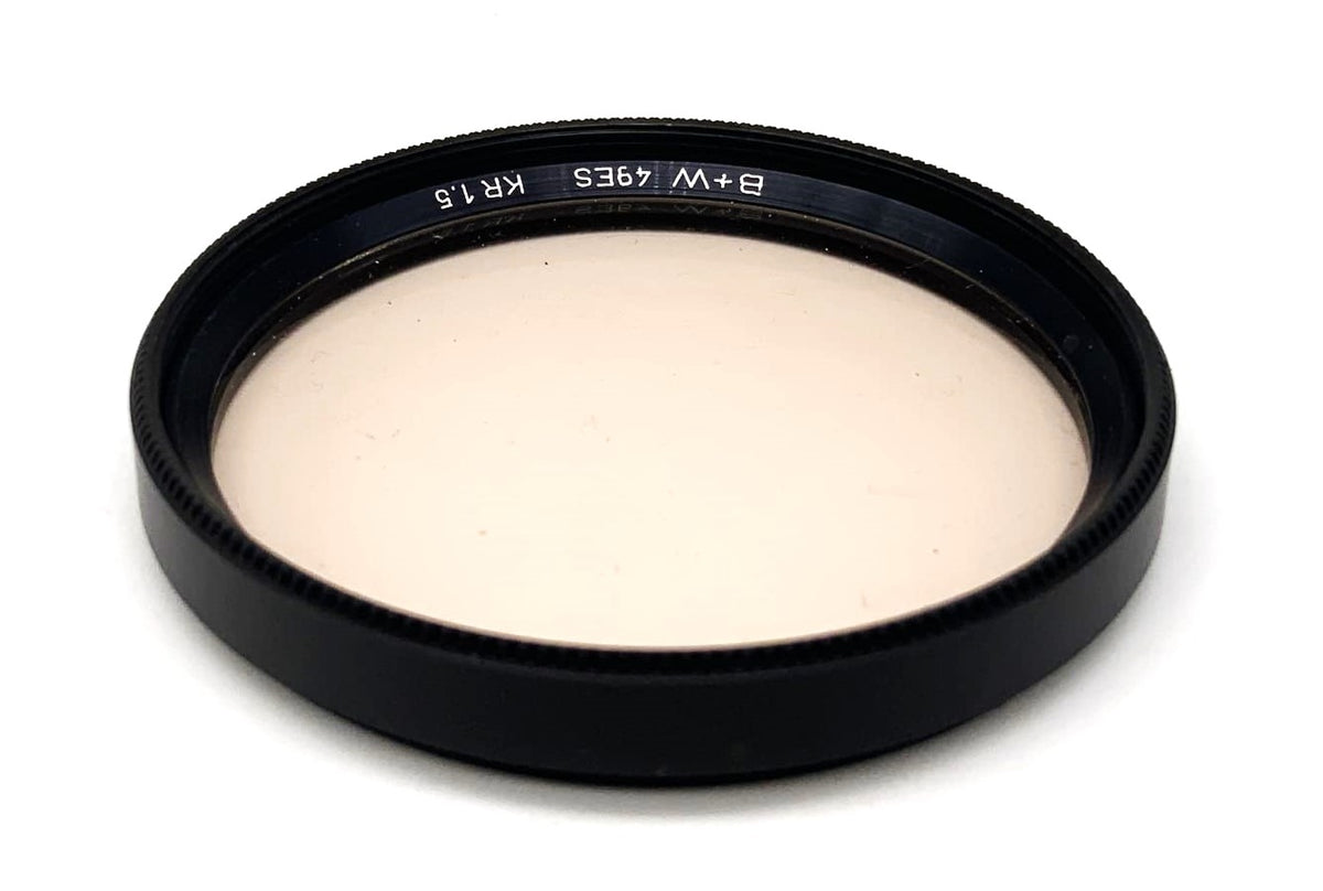 Filtre de correction B+W KR1.5, filtre circulaire de 49 mm, filetage M49