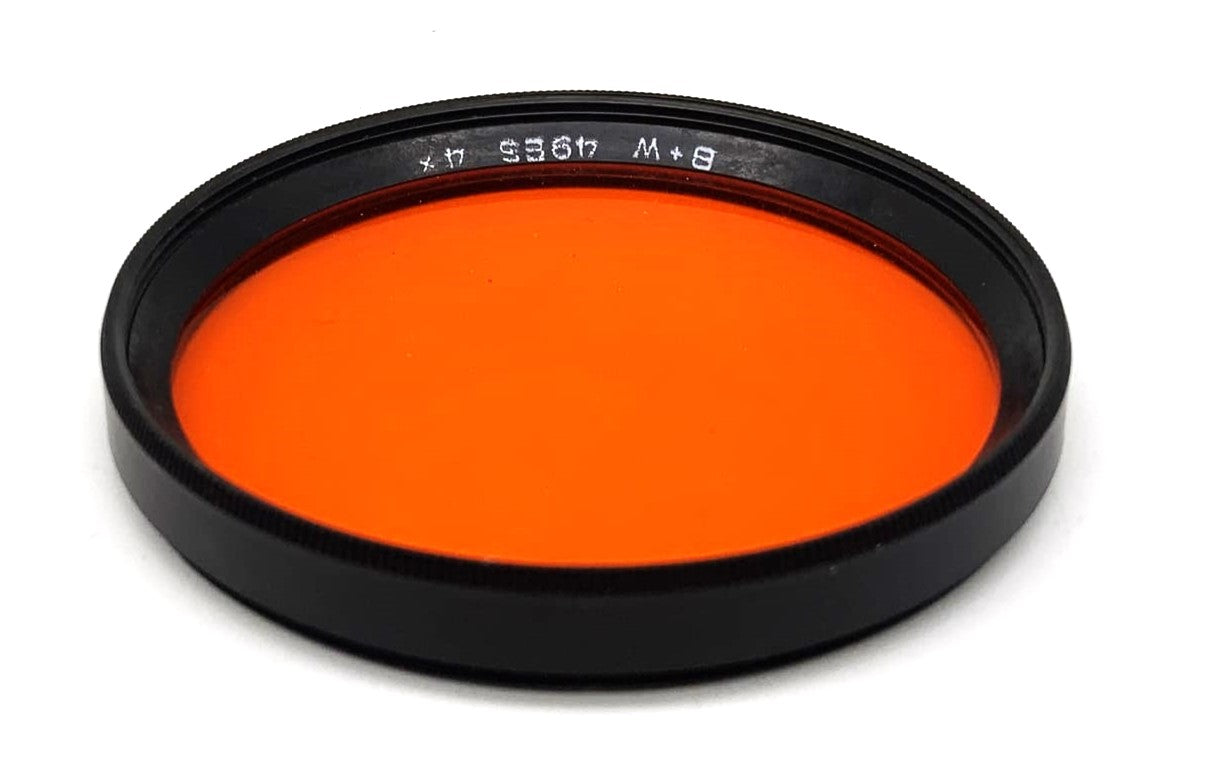 Filtres de couleur B+W, 4 filtres orange, filetage circulaire M49 mm, 49 mm