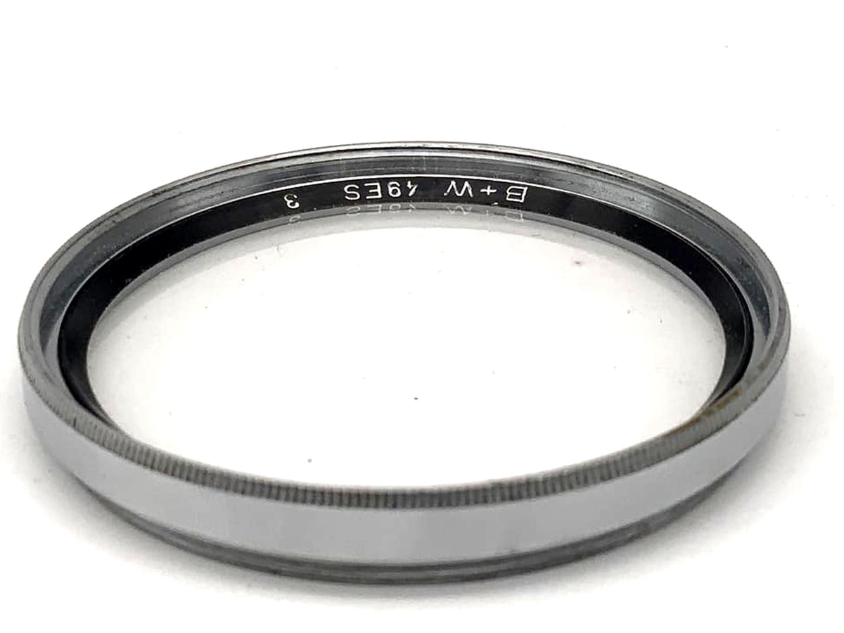 B+W close-up lens 3 filters 49mm circular filter thread M49
