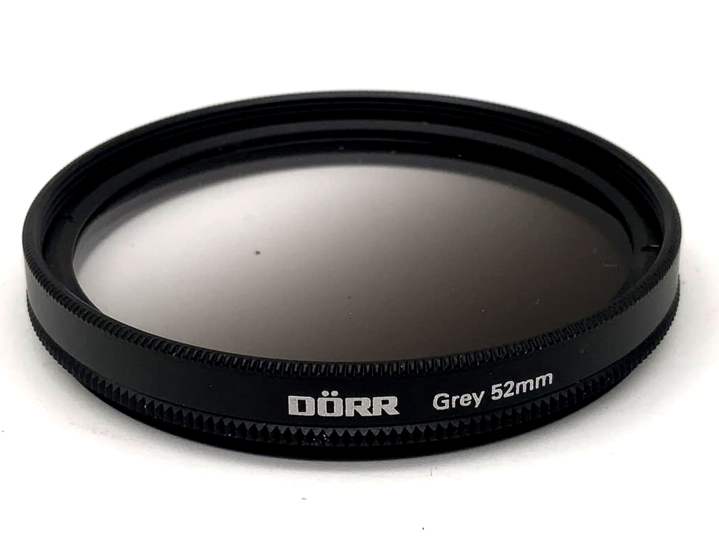 Filtre de couleur gris Dörr 52 mm, filetage circulaire M52