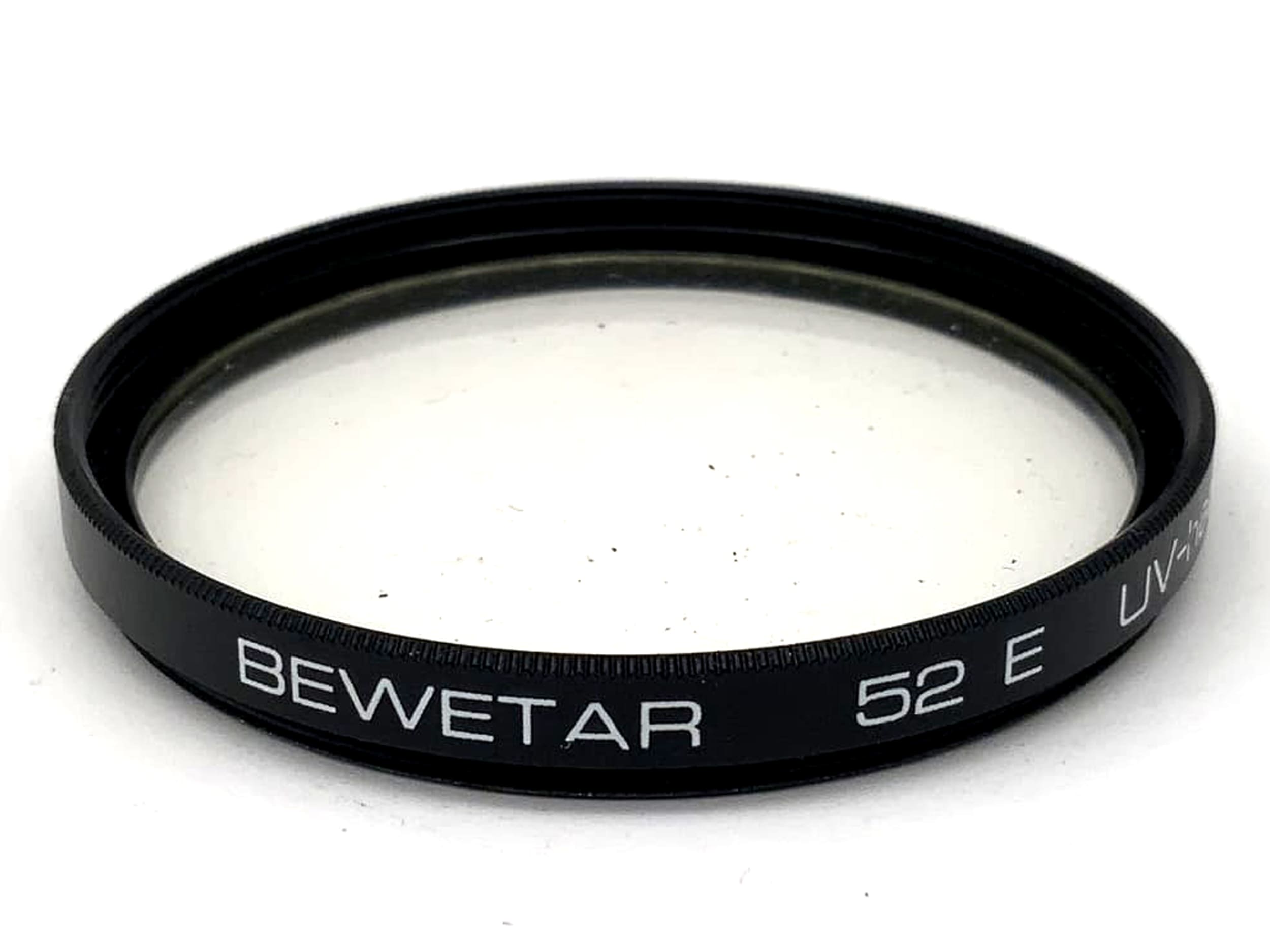 Filtre UV Bewetar 52 E UV-Haze 1 filtre circulaire 52 mm Filetage M52