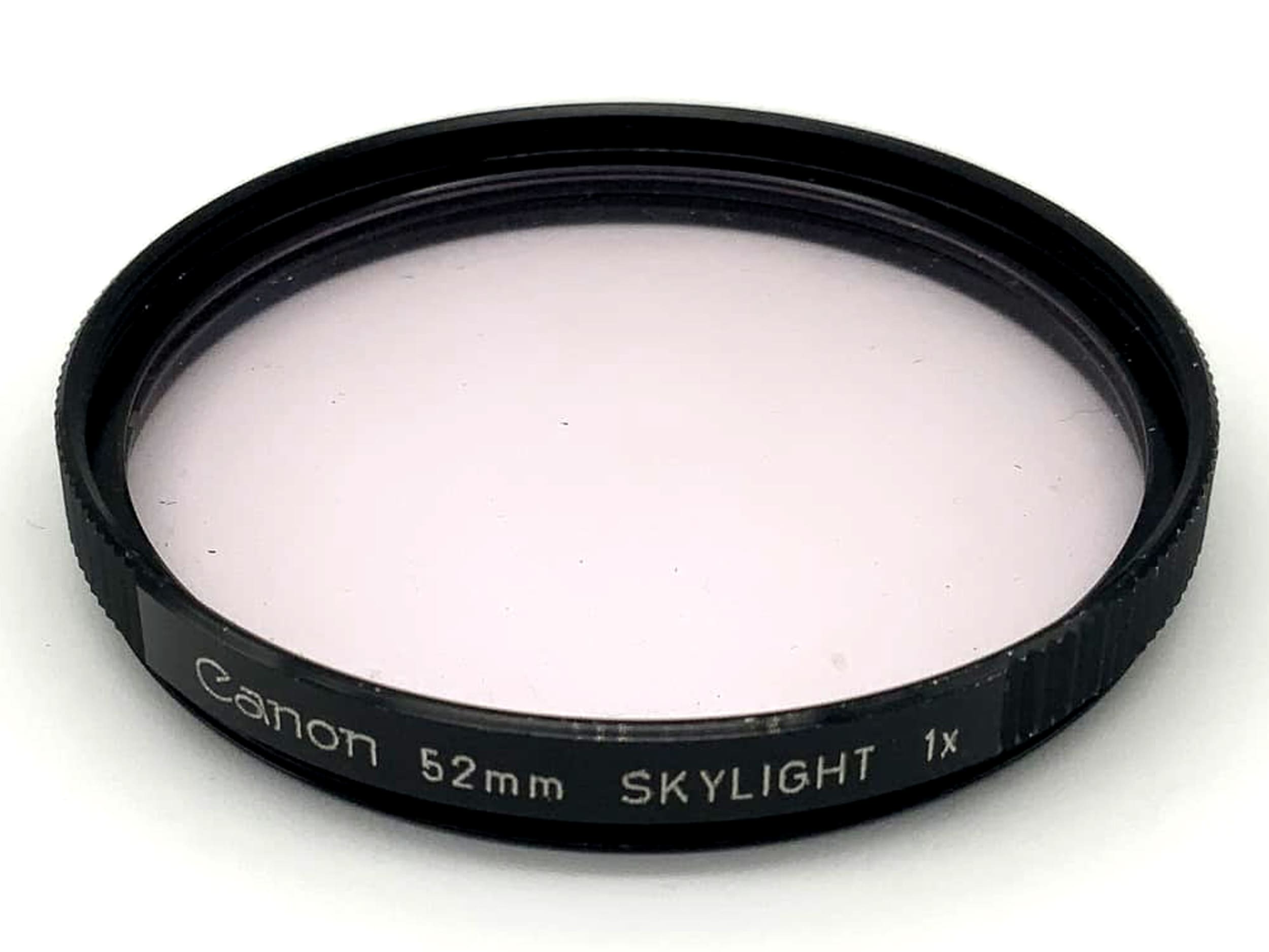 Filtre circulaire Canon Skylight 1x 52 mm, filetage M52