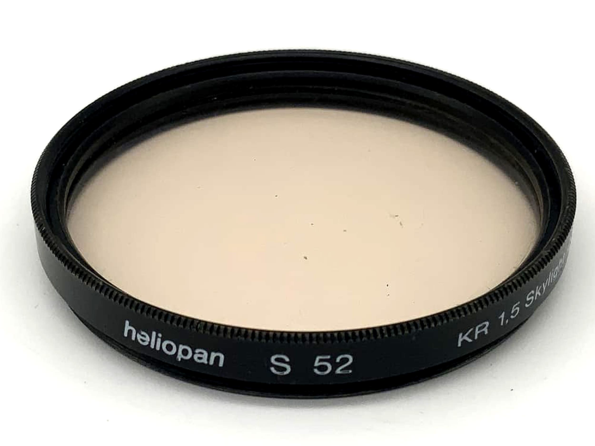 Filtre circulaire Heliopan Skylight S 52 KR 1.5 Skylight-0 52 mm M52