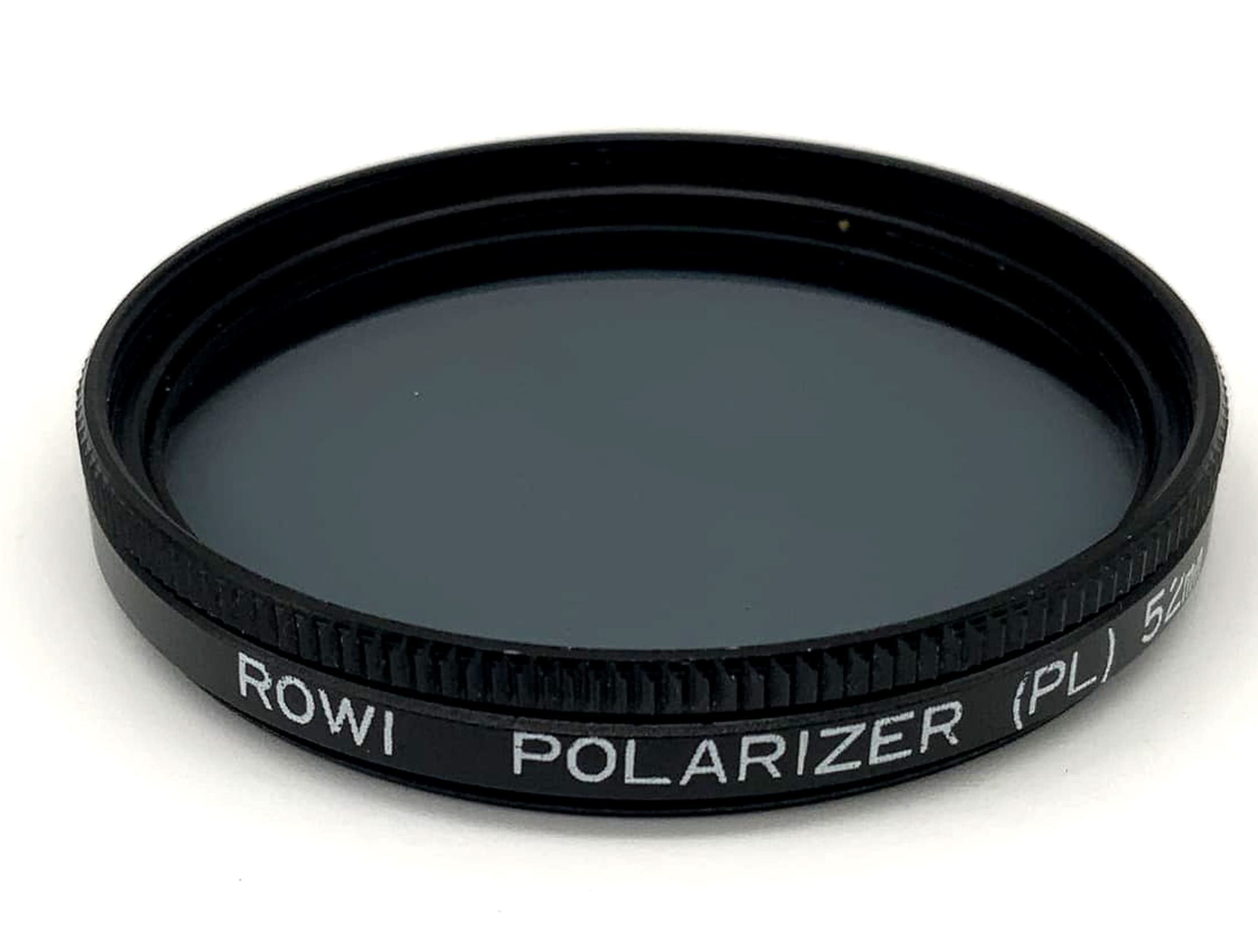 Rowi Polarizing Filter (PL) 52mm Circular Filter Thread M52