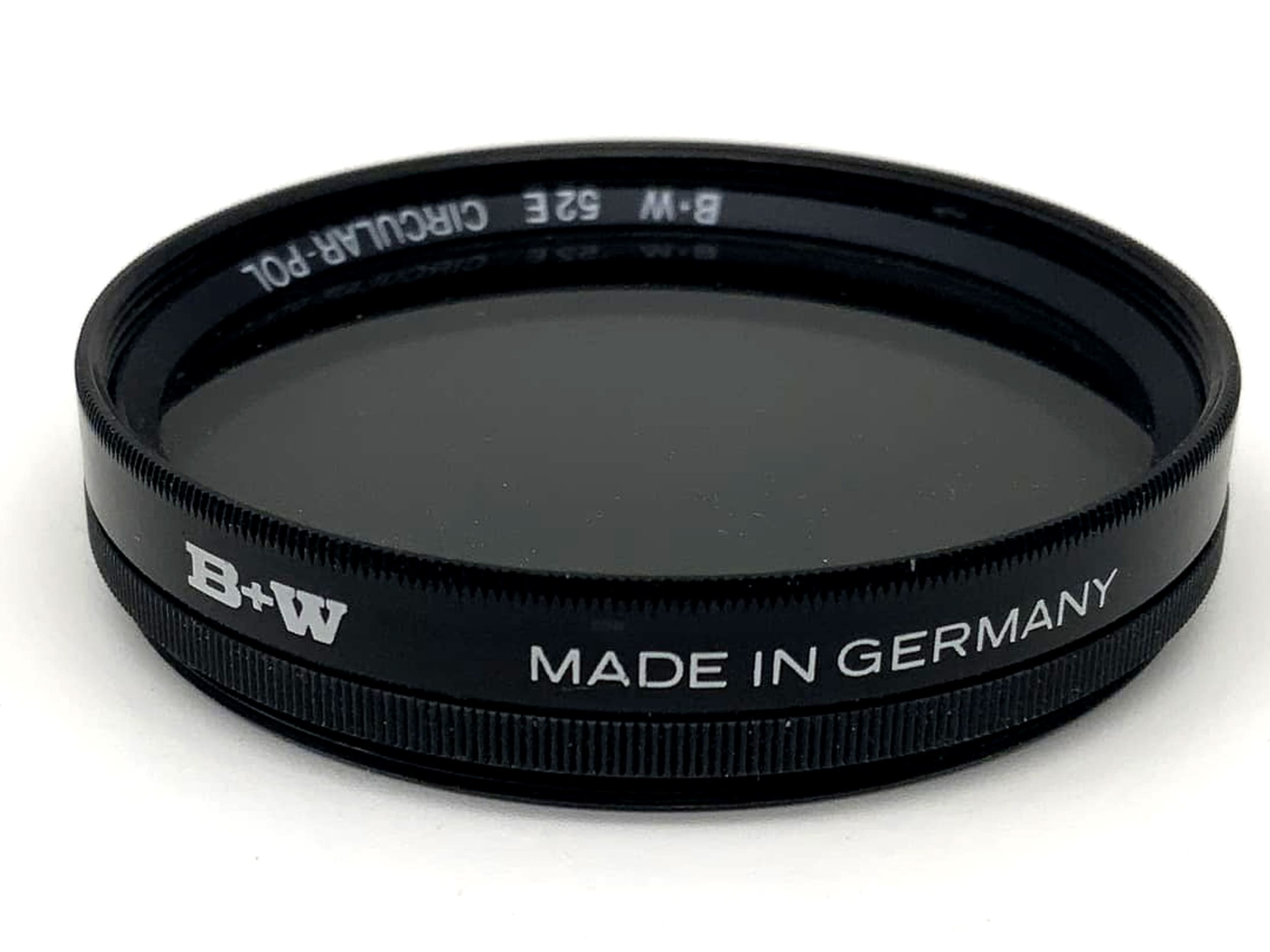 Filtre polarisant circulaire B+W, 52 mm, circulaire, filetage M52