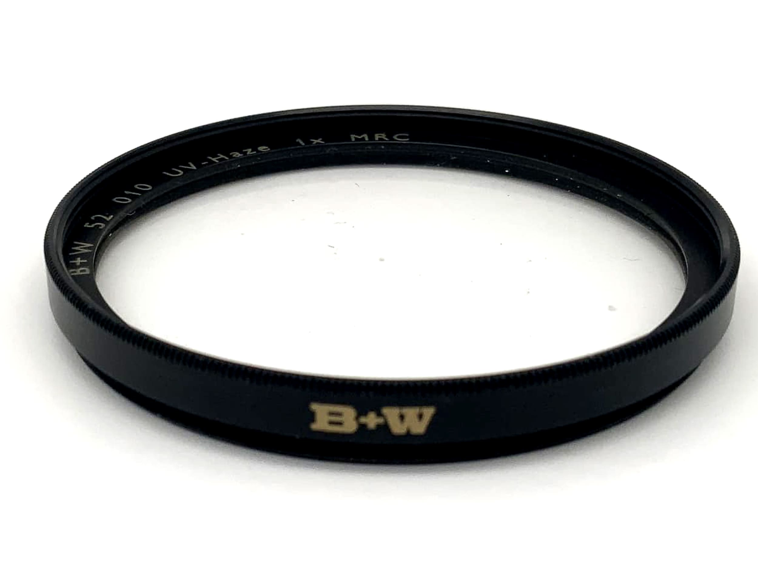 Filtre UV B+W 010 UV-Haze 1x Filtre MRC F-PRO 52 mm, filetage circulaire M52
