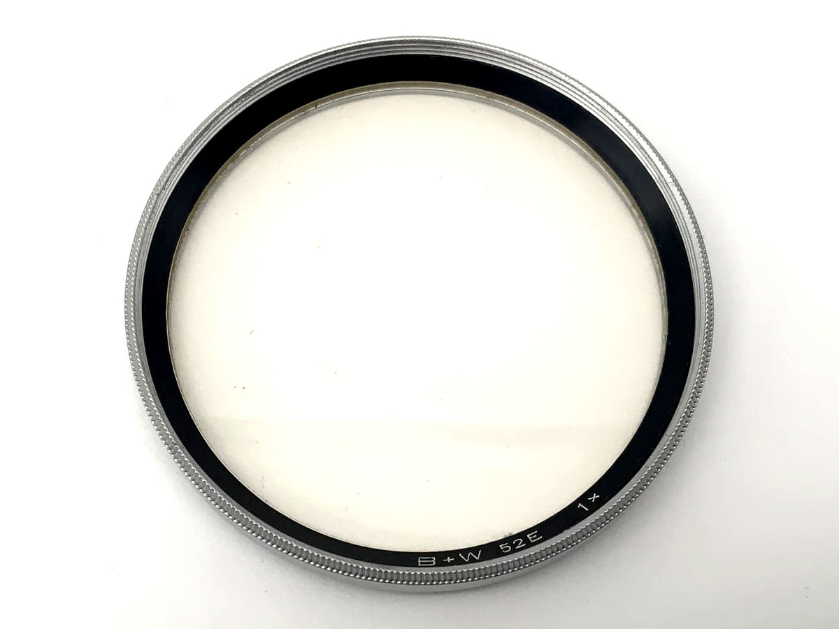 Objectif macro B+W 1x, filtre argenté 52 mm, filetage circulaire M52
