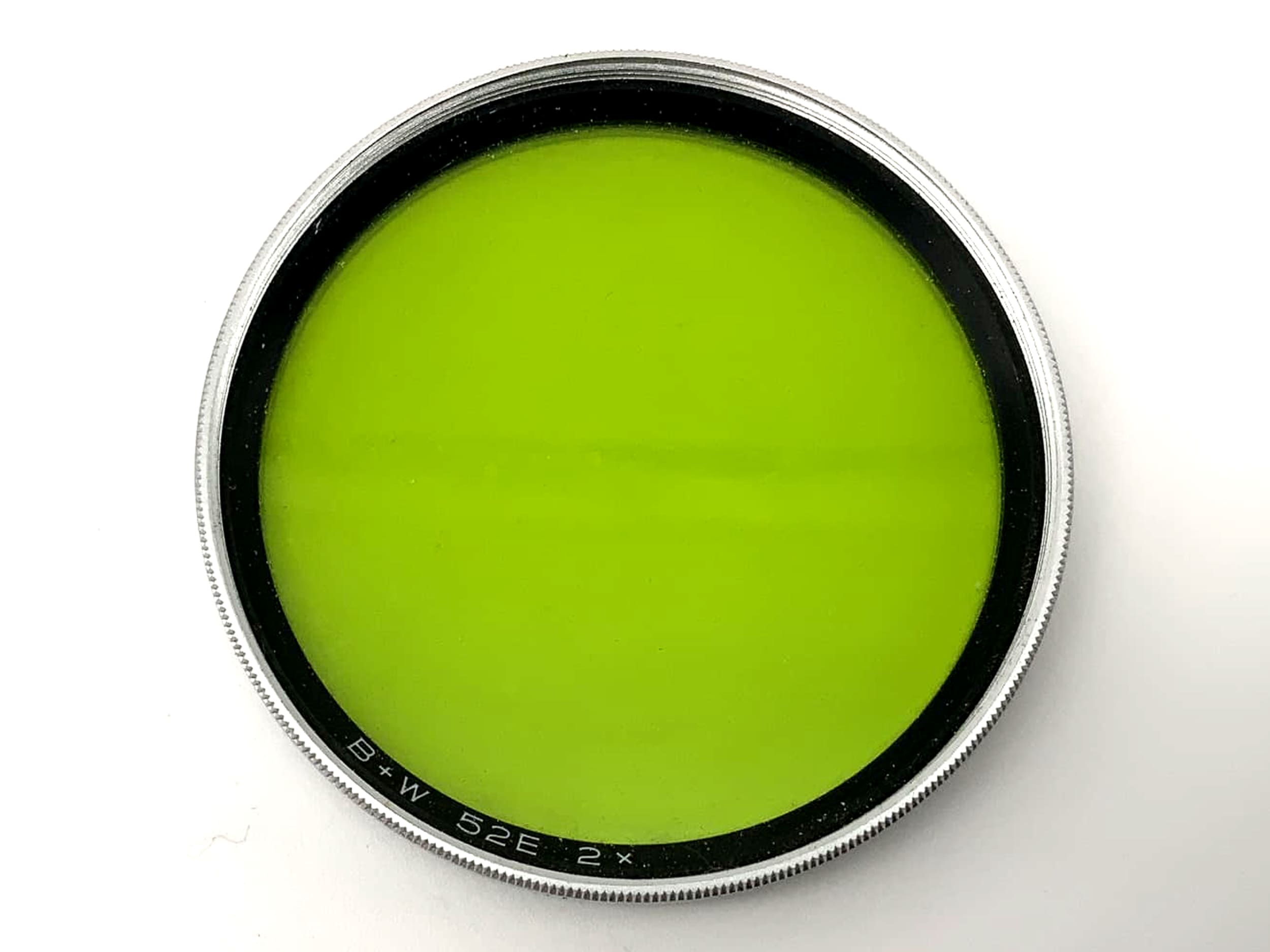 B+W Color Filter 2x Green Green Filter 52mm Circular Filter Thread M52