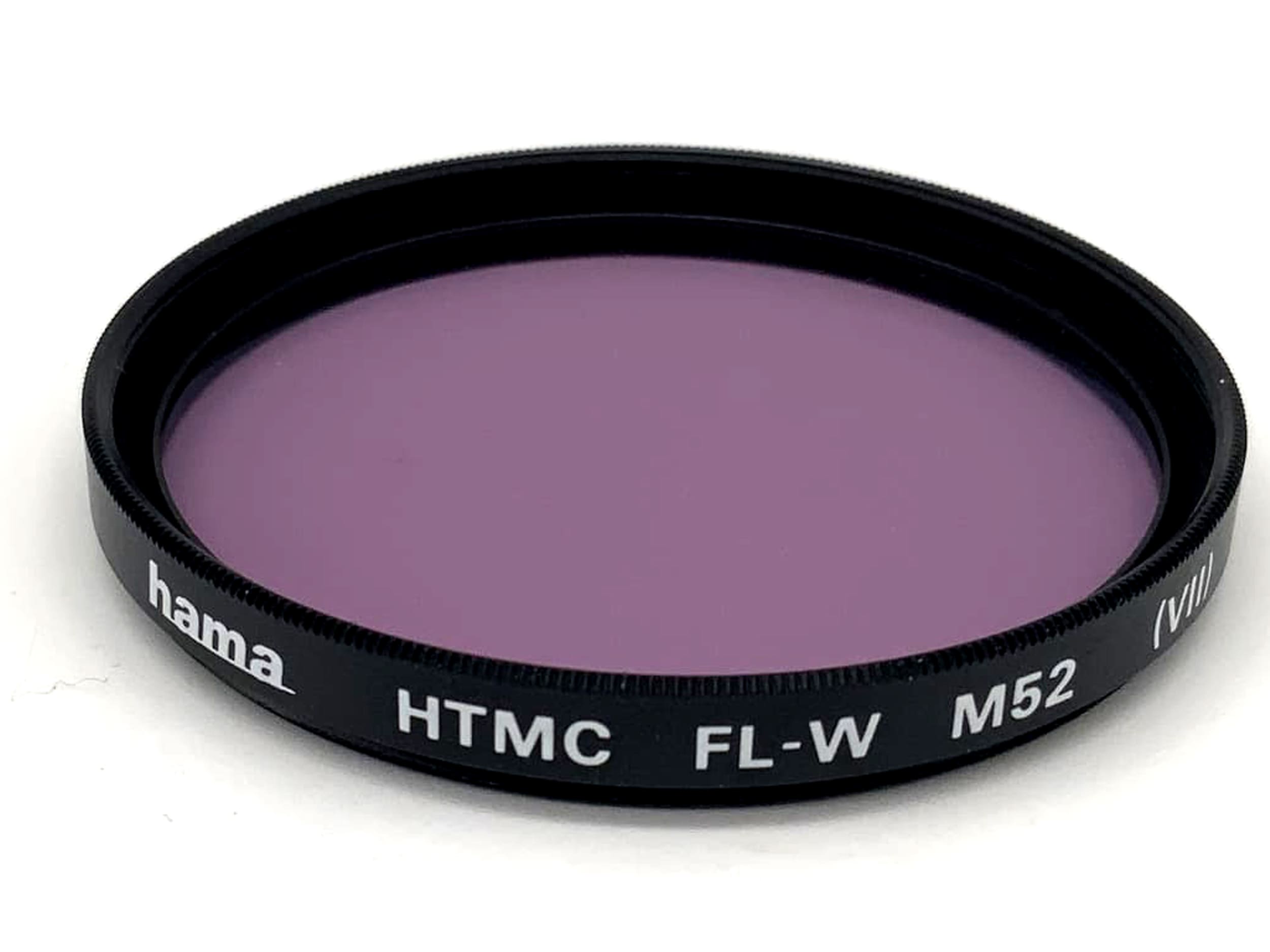 Filtre à fluorescence Hama HTMC FL-W (VII) Filtre circulaire 52 mm Filetage M52