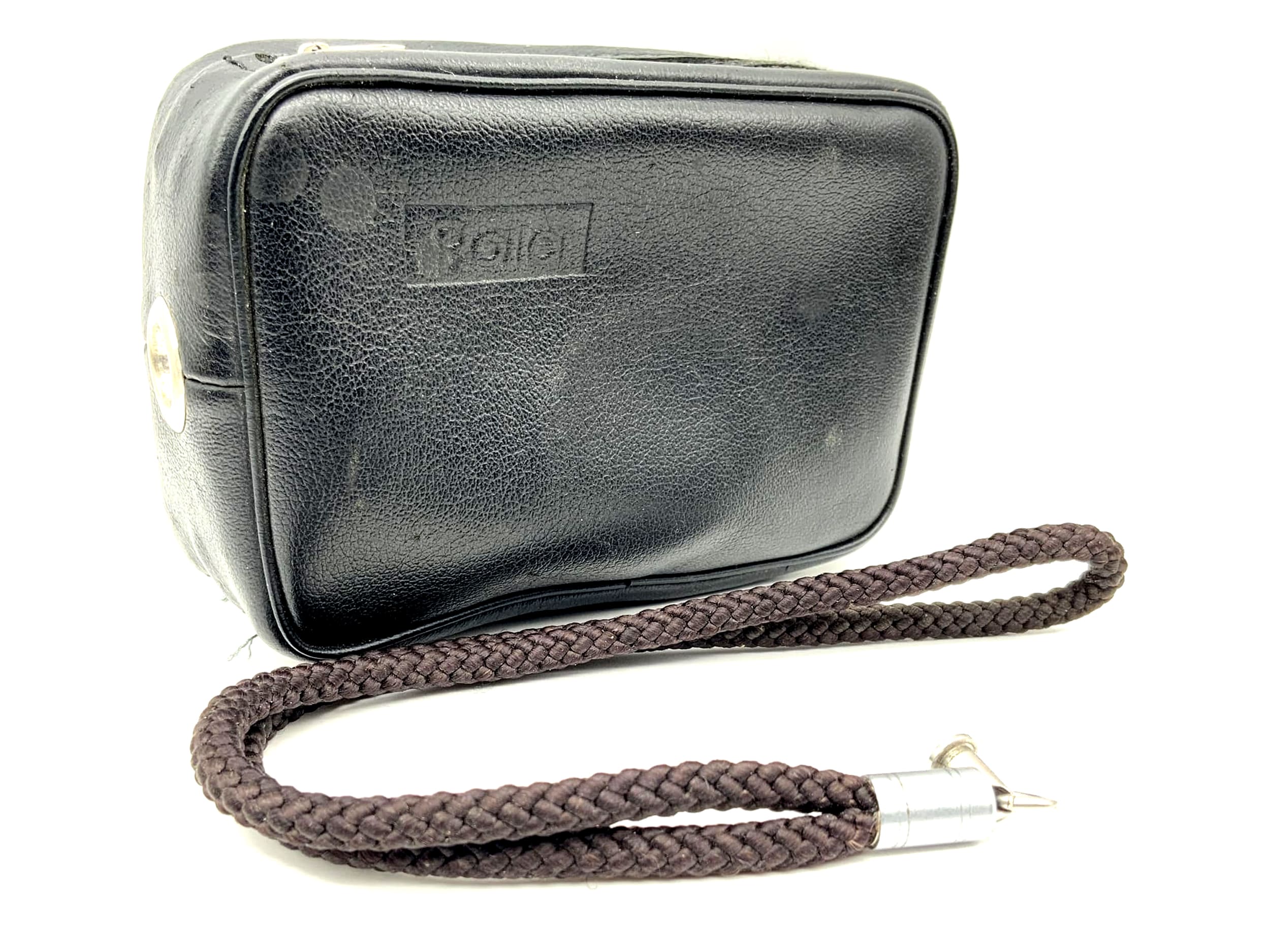 Rollei leather ready bag black B35 / 35S / 35TE / 35T case with strap