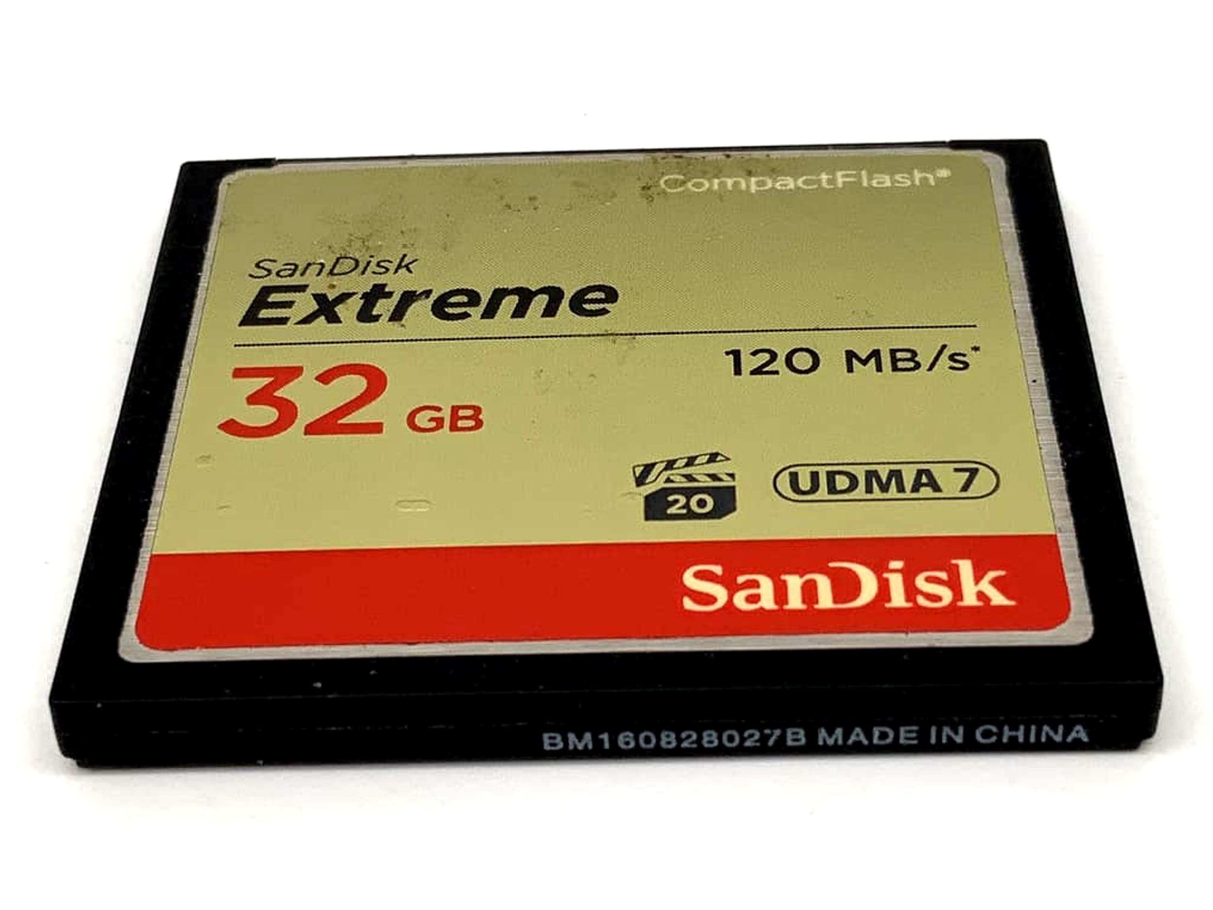 Cartes Compact Flash : sélection de cartes mémoire de 16 Mo à 64 Go