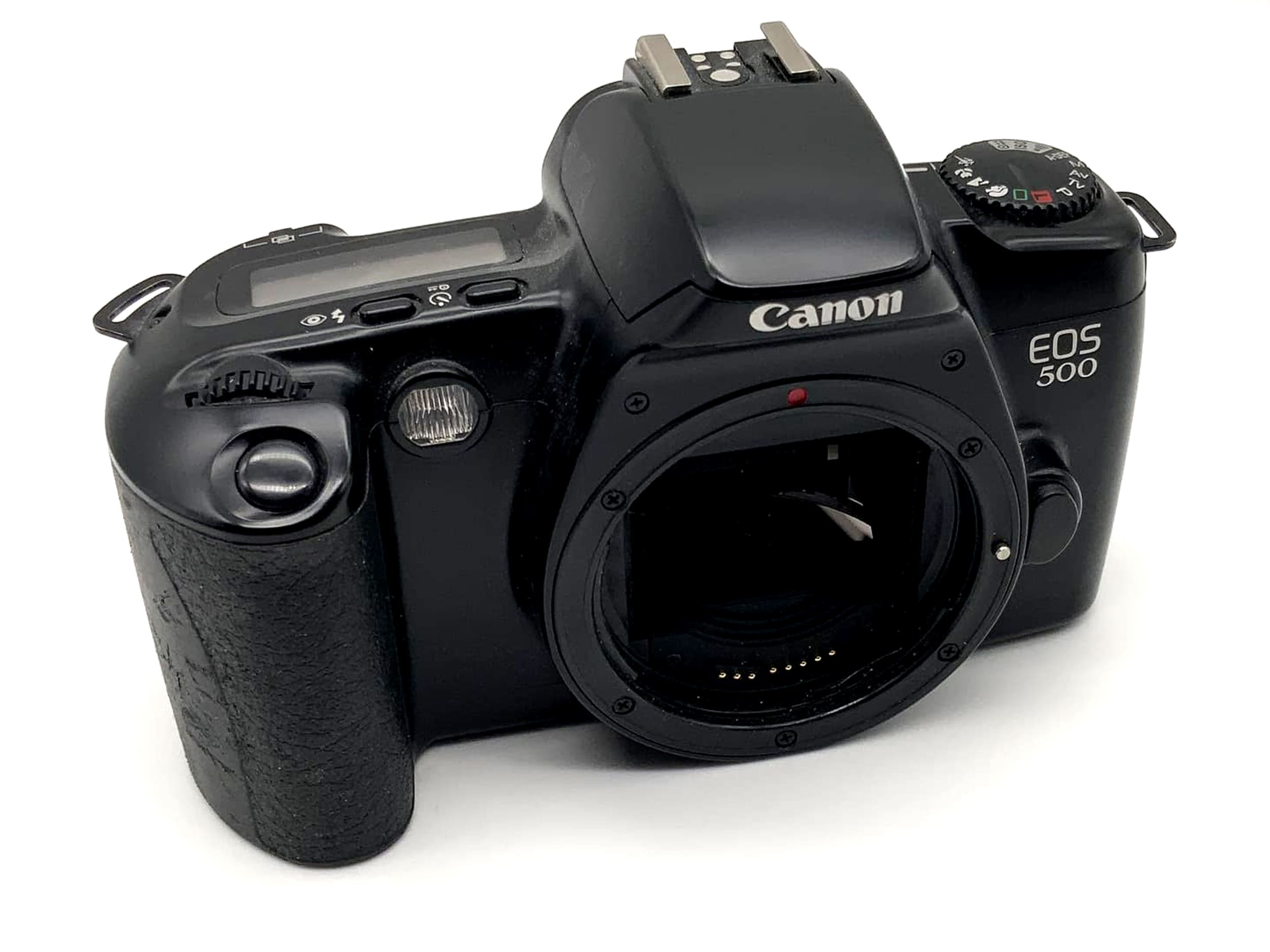 Canon EOS 500 35mm SLR camera body, analog camera, autofocus and manual.