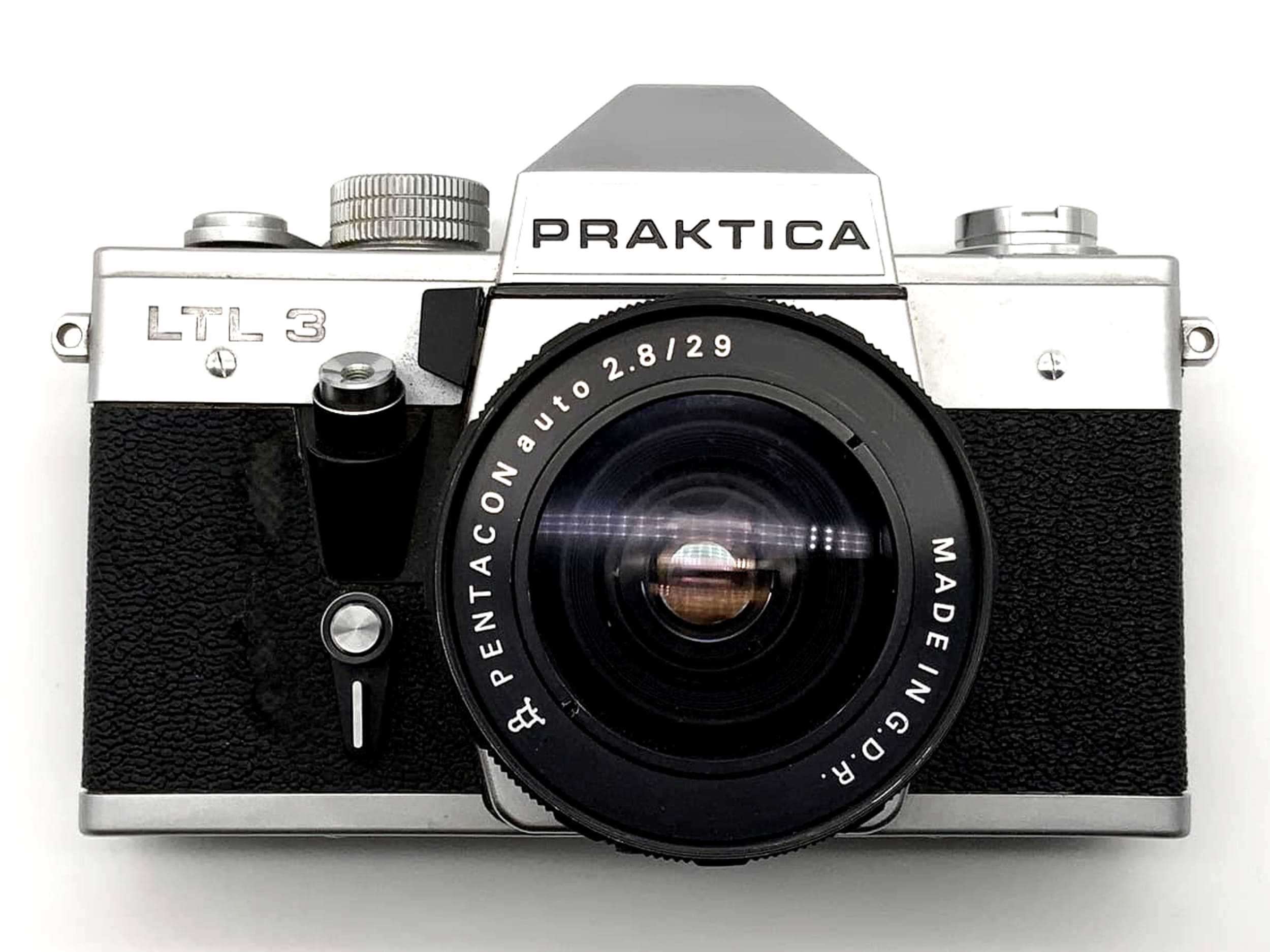 Pentacon Praktica LTL3 with 2.8 29mm lens, 35mm analog SLR camera