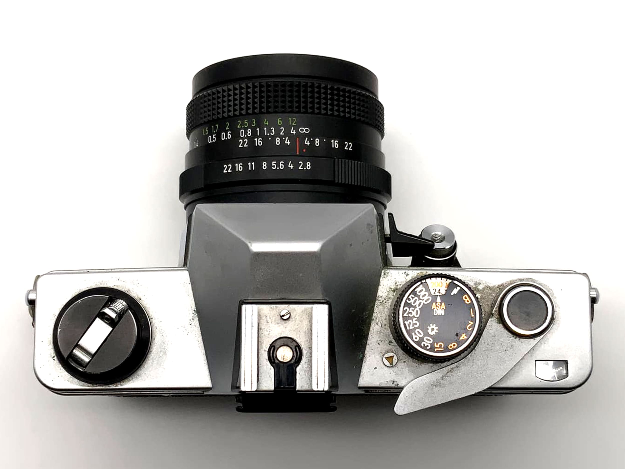 Pentacon Praktica LTL2 with 2.8 29mm lens, 35mm analog SLR camera