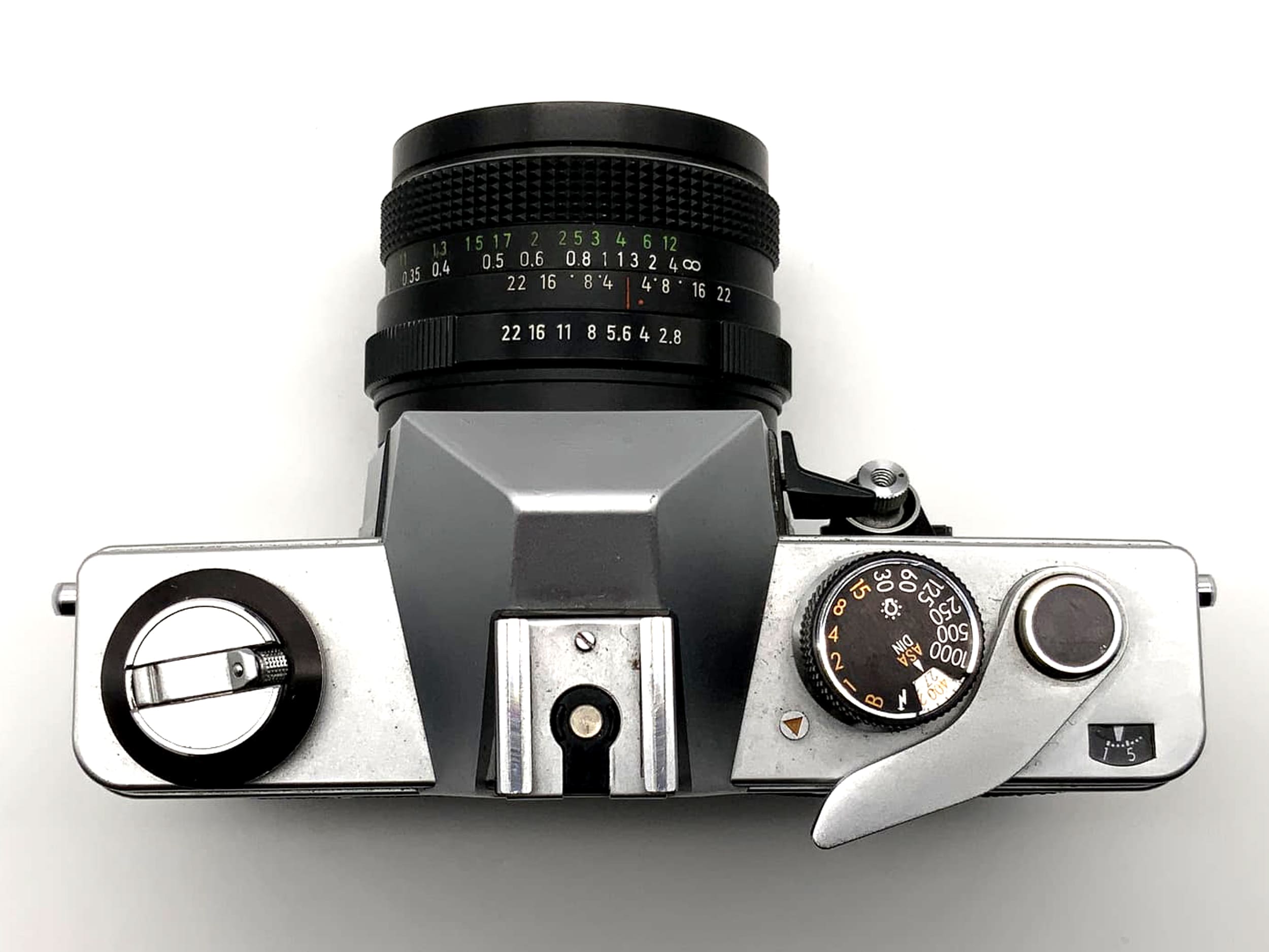 Appareil photo reflex argentique Pentacon Praktica LTL avec objectif 2,8-29 mm, format 35 mm