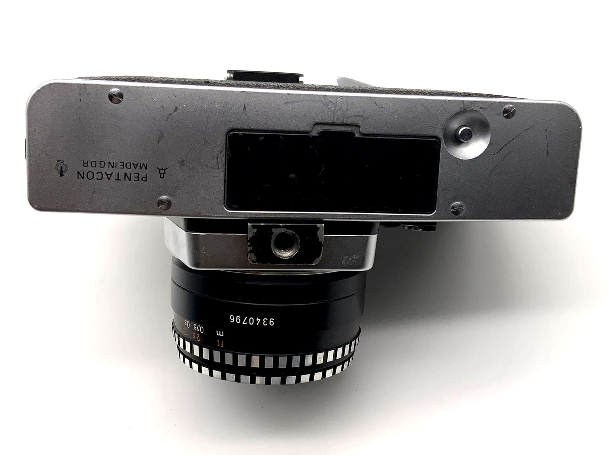 Pentacon Praktica LLC avec appareil photo reflex numérique Domiplan 2.8 50 mm, format 35 mm analogique