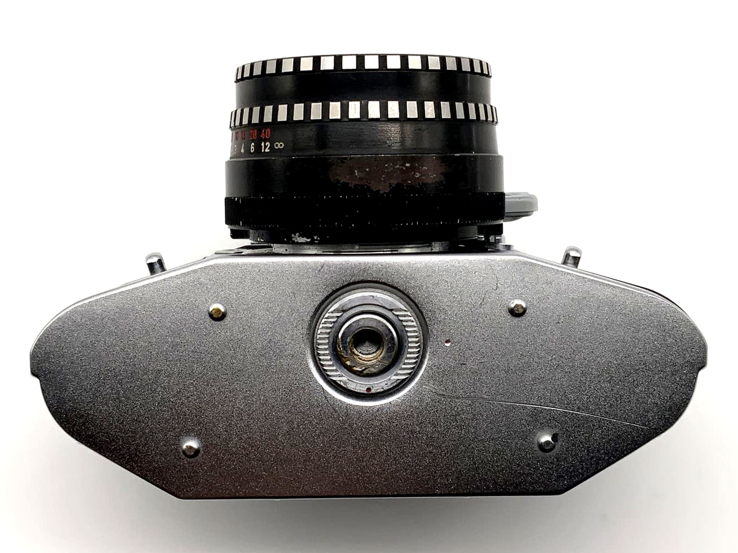 Exakta EXA 1a avec appareil photo reflex Meyer Optik Görlitz 2.8 50 mm analogique 35 mm