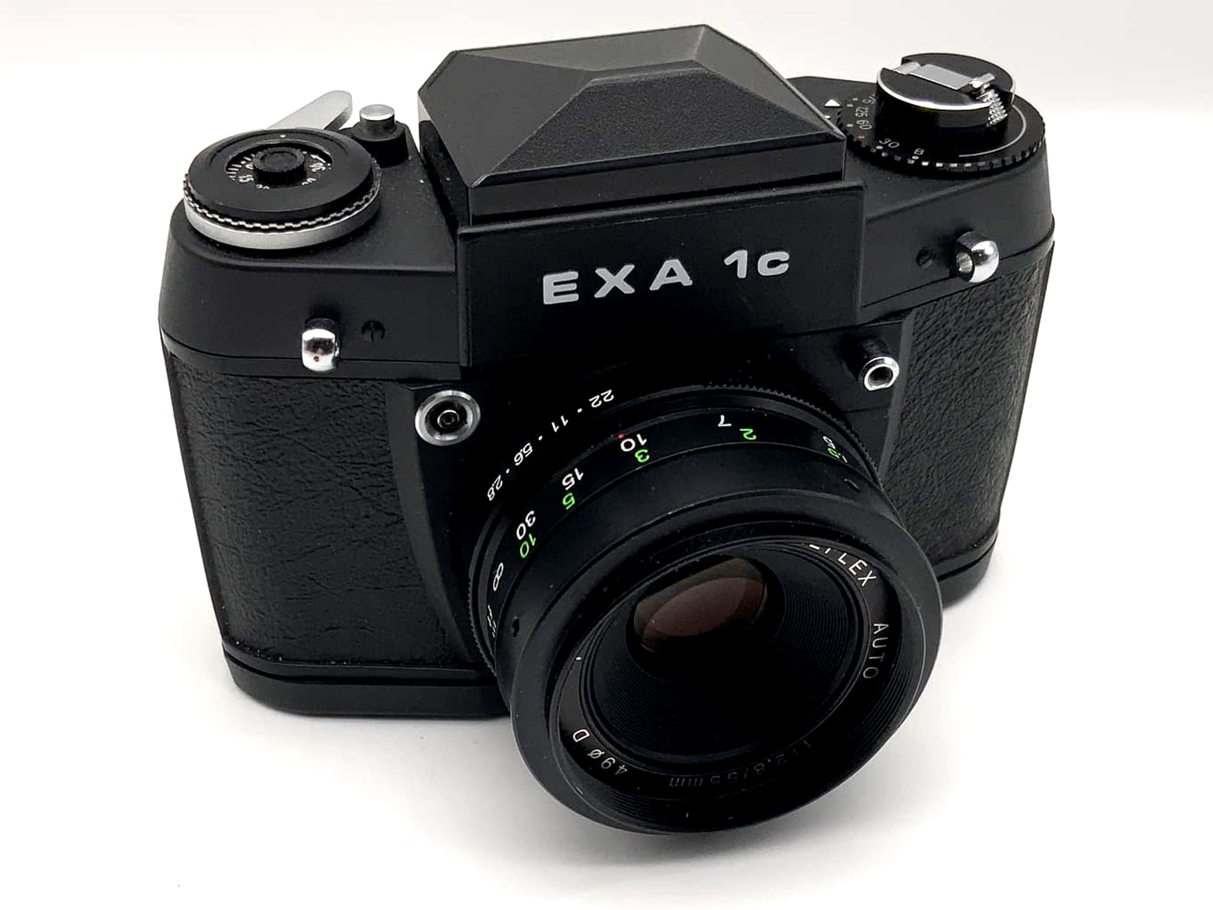 Exakta EXA 1c with Porst Color Reflex 2.8 55mm SLR camera 35mm analog