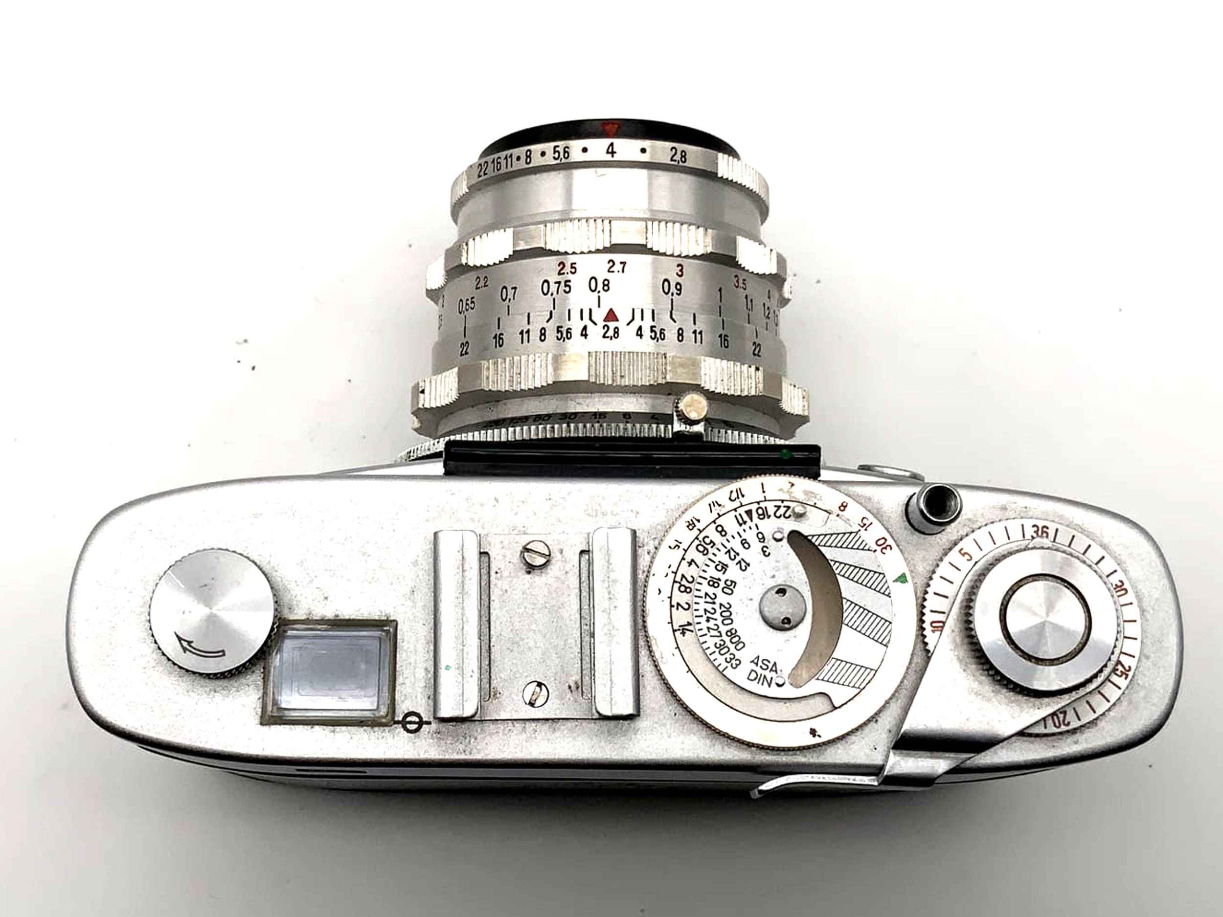 Altissa Altix-nb Carl Zeiss Jena tessar 2,8/50 mm appareil photo analogique 35 mm