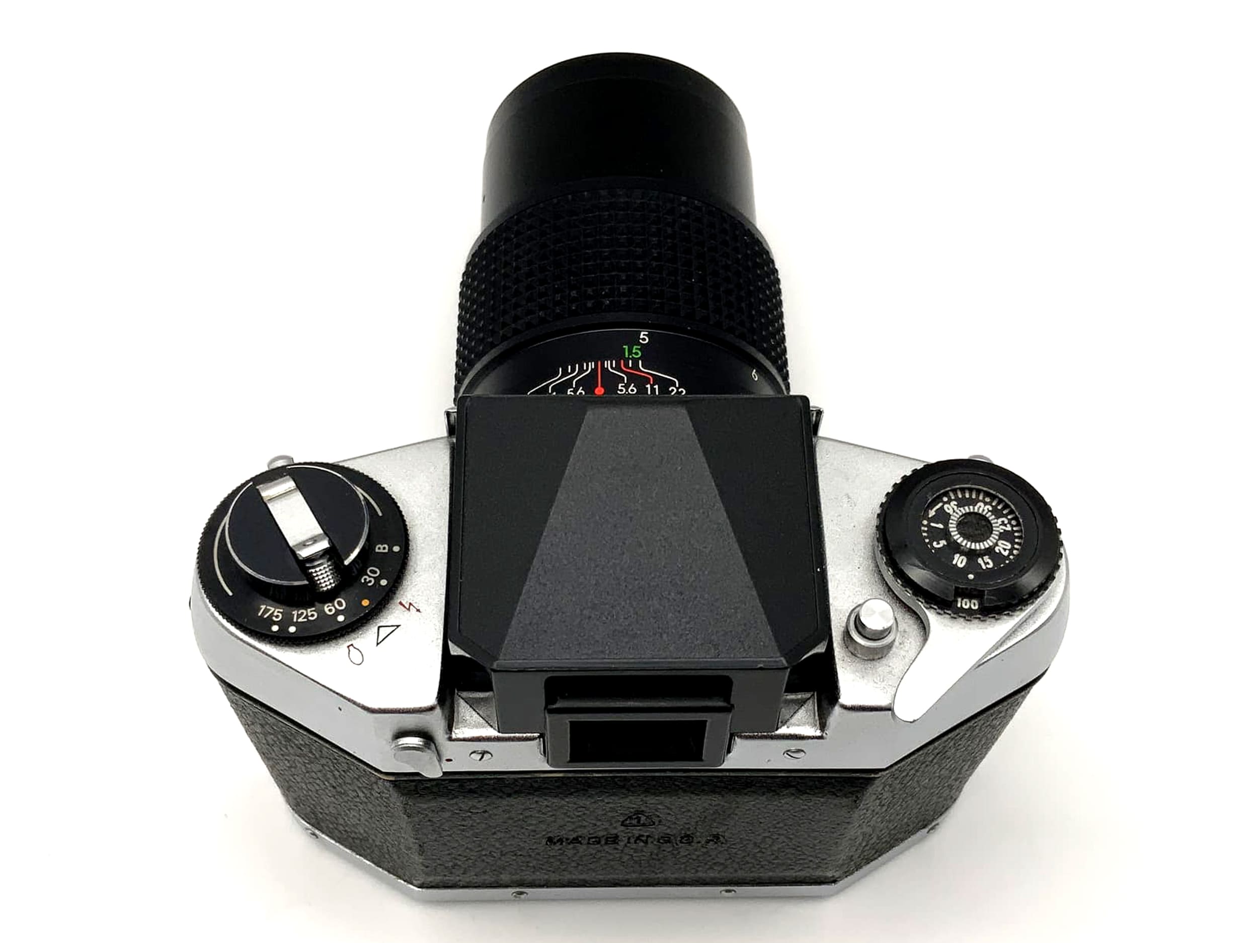 Appareil photo reflex analogique Exakta Exa 1b avec objectif Revuenon 1:2,8 135 mm