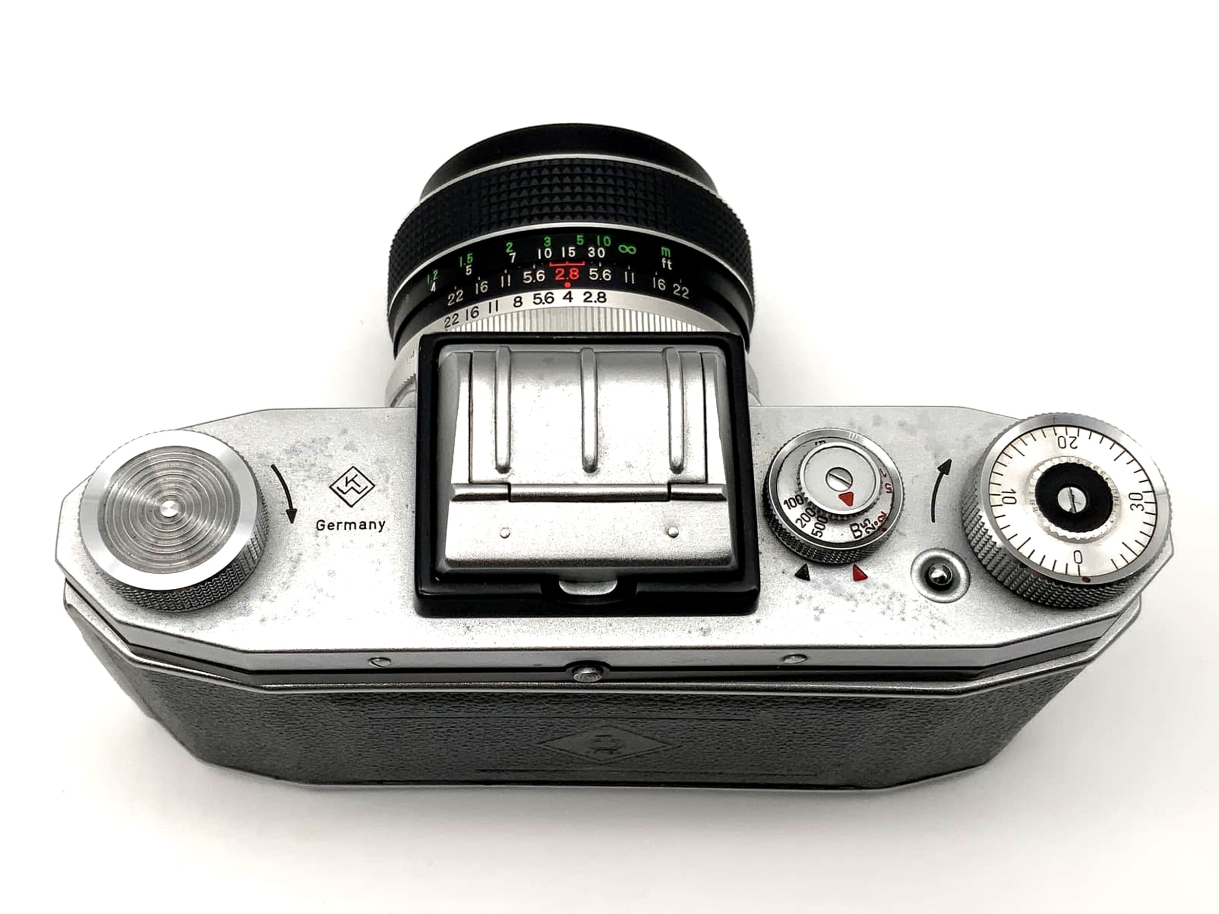Appareil photo reflex argentique Pentacon Praktica FX 2, objectif Varexon 1:2.8 35 mm