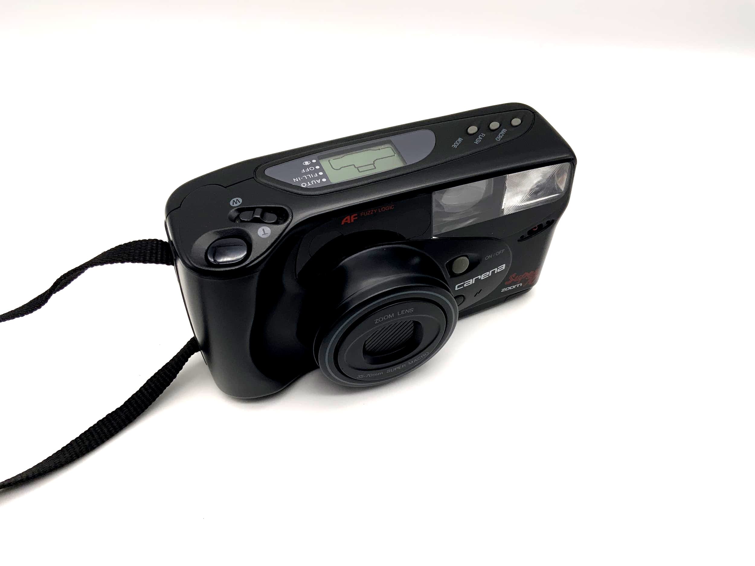 Appareil photo analogique Carena Super Zoom 70, objectif zoom 35-70 mm, autofocus AF, super macro
