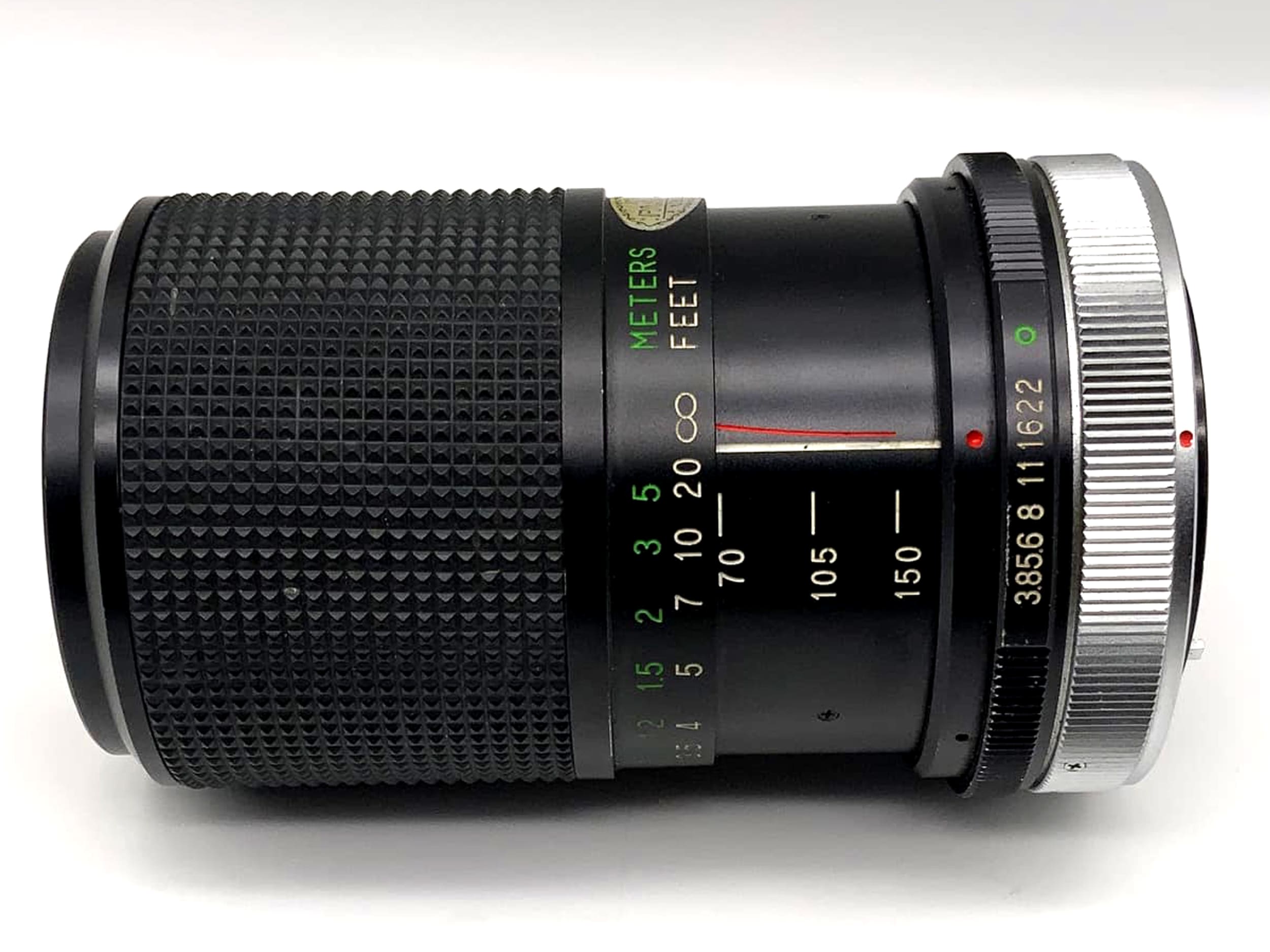Objectif Vivitar MC 70-150mm 1:3.8 pour appareil photo argentique (Canon FD)
