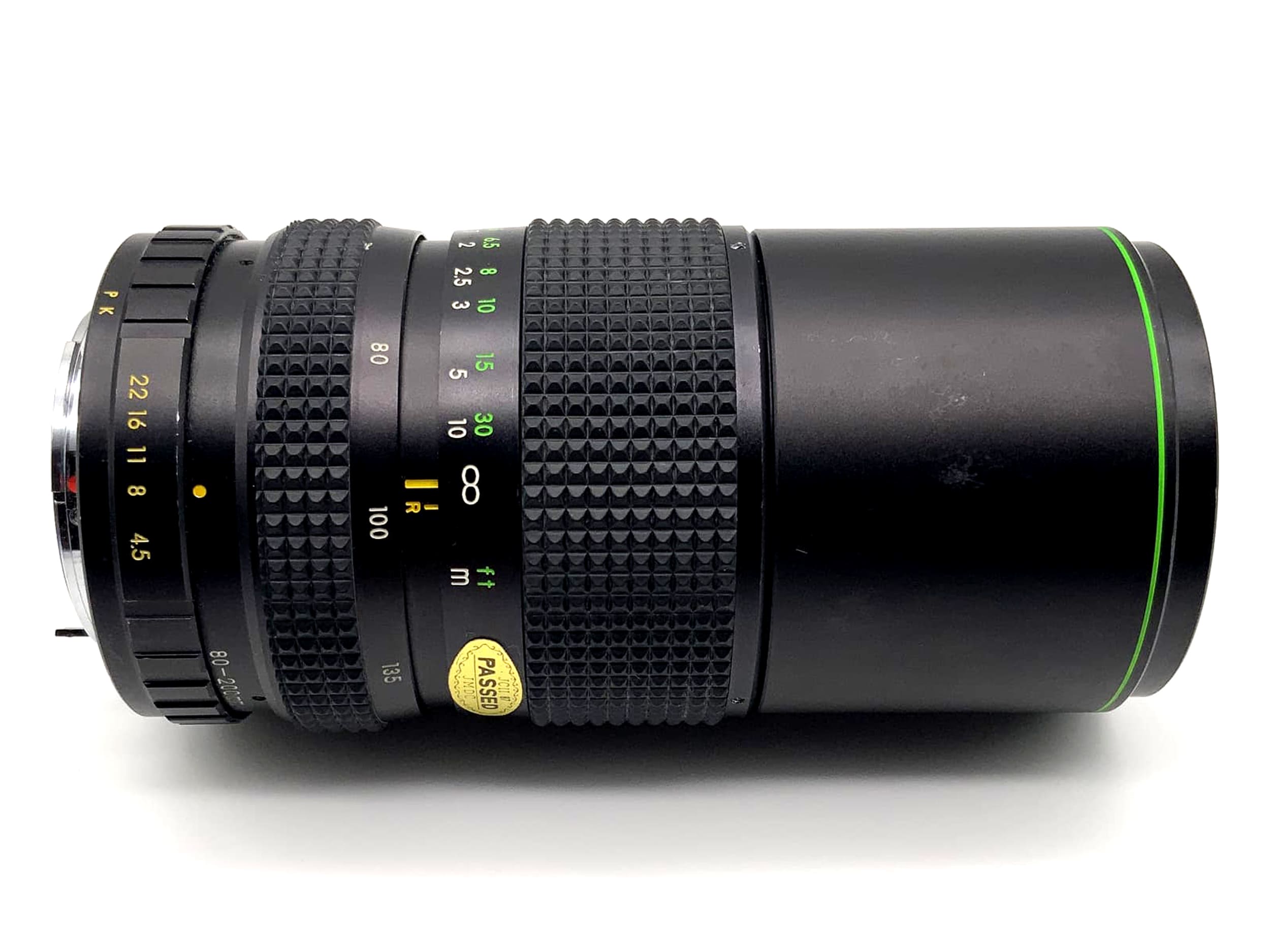 Objectif analogique Hanimex Automatic Zoom MC 1:4.5 80-200mm (Pentax-K)