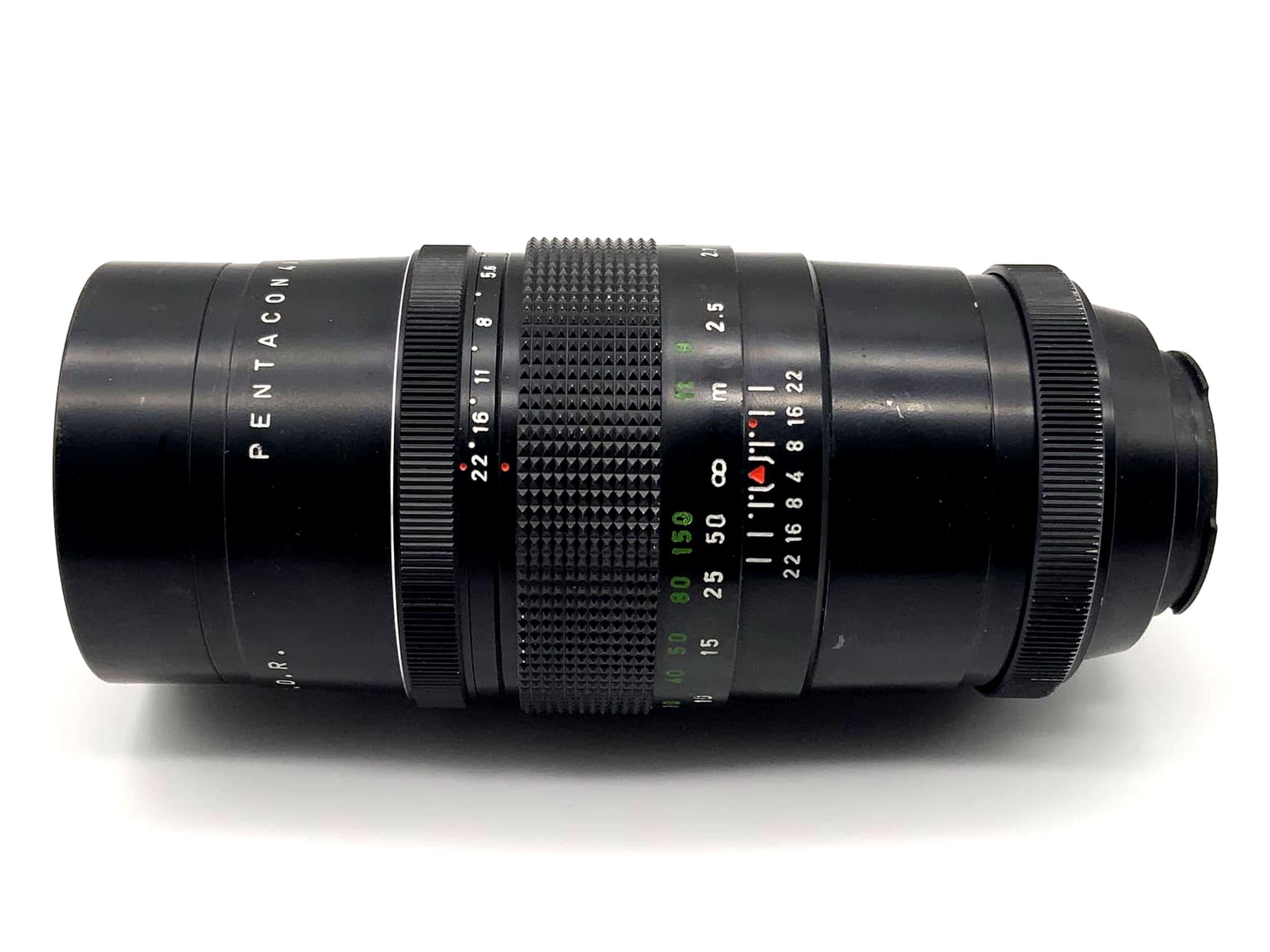Téléobjectif Pentacon 200 mm f/4, monture Exa 4/200 GDR à 15 lamelles analogiques