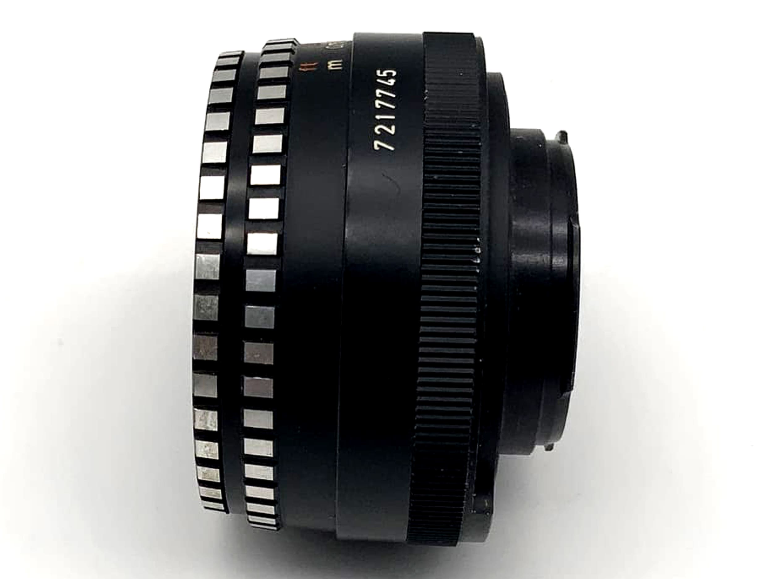 Meyer Optik Görlitz Domiplan lens analogue 50mm f/2.8 Exakta Exa Mount Zebra