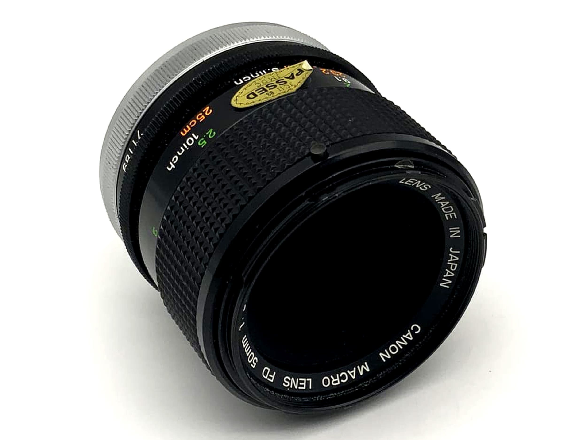 Objectif zoom Canon FD 50 mm f/3.5 SSC analogique