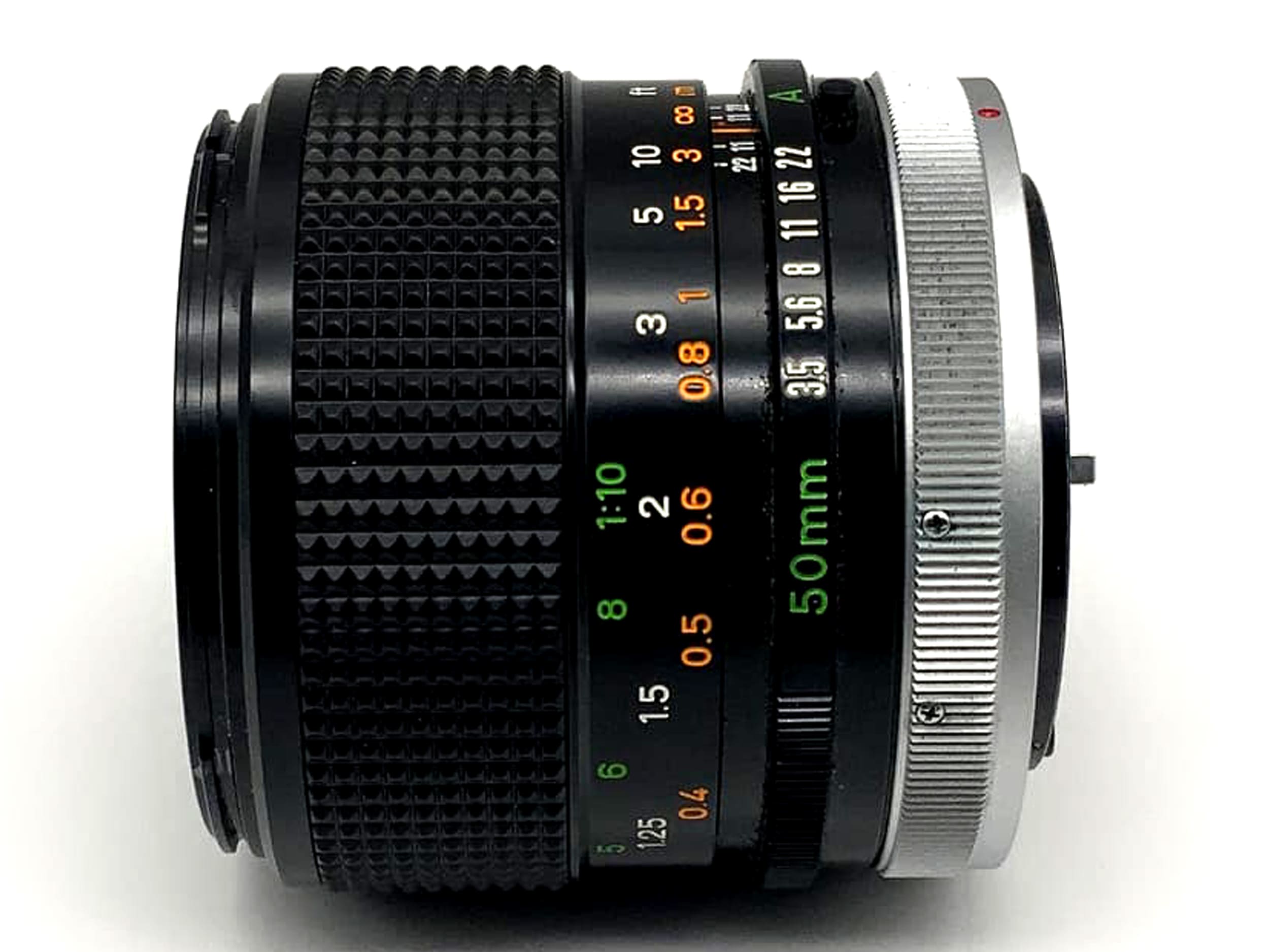 Objectif zoom Canon FD 50 mm f/3.5 SSC analogique