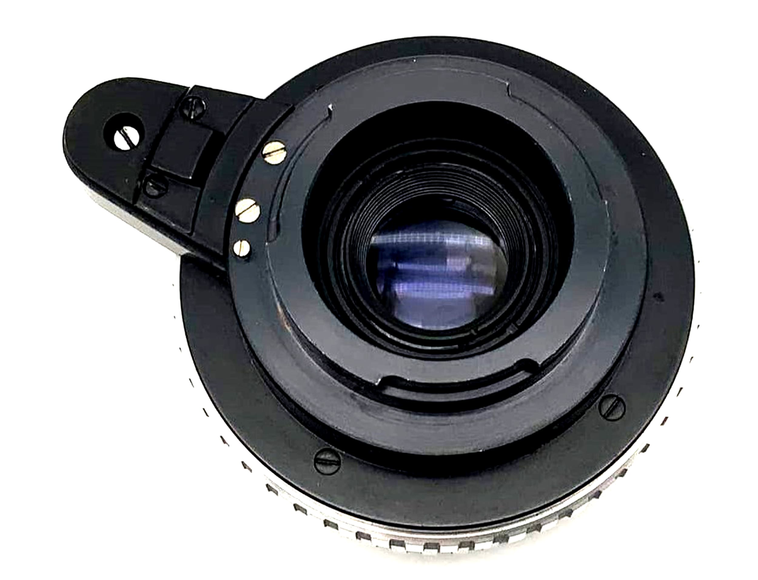 Carl Zeiss Jena Tessar analog lens 50mm f/2.8 for Exakta Exa mount Zebra