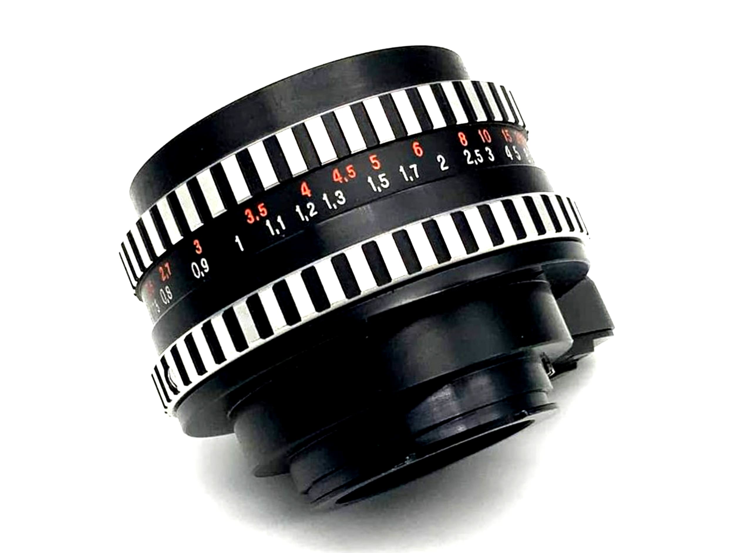 Carl Zeiss Jena Tessar analog lens 50mm f/2.8 for Exakta Exa mount Zebra