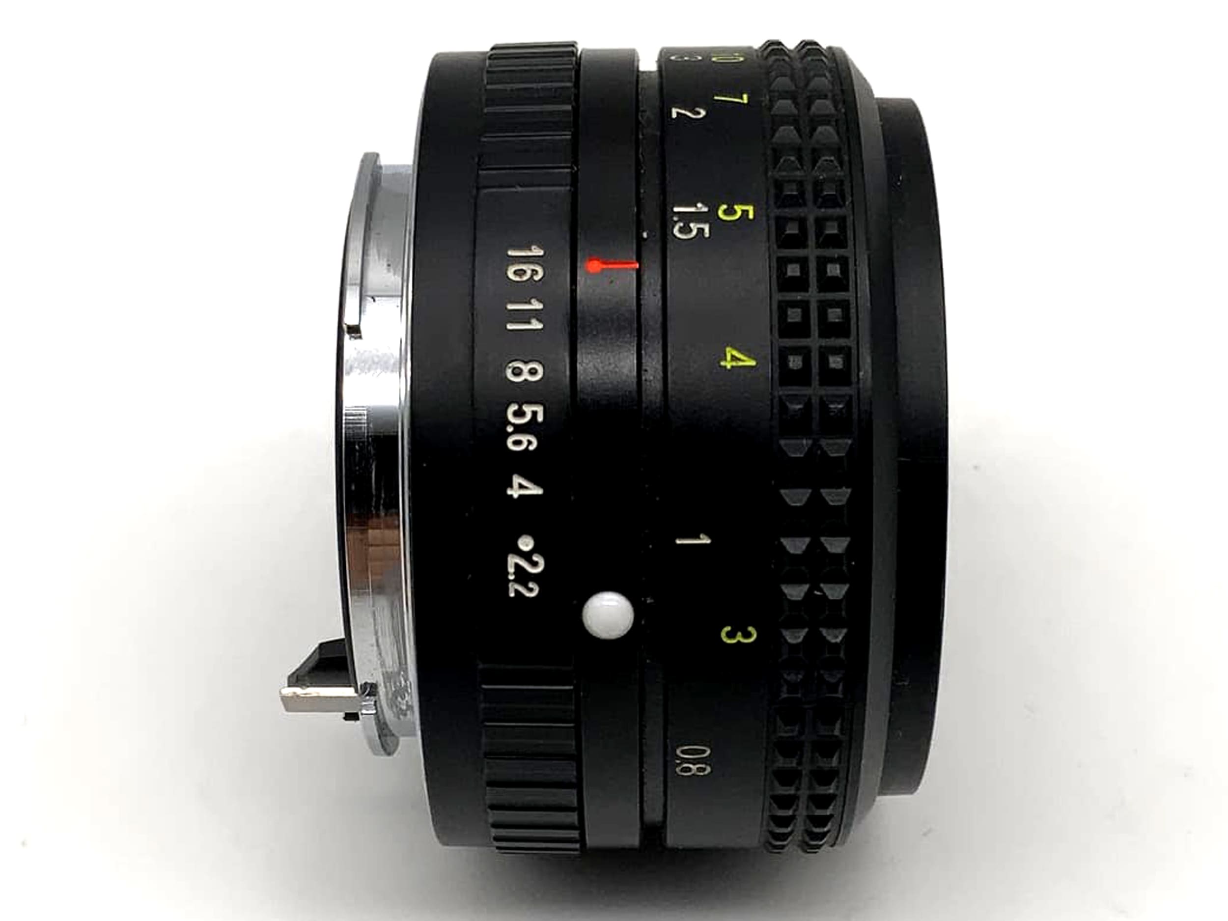 Ricoh XR Rikenon 1:2.2 55mm analog lens (Pentax-K)