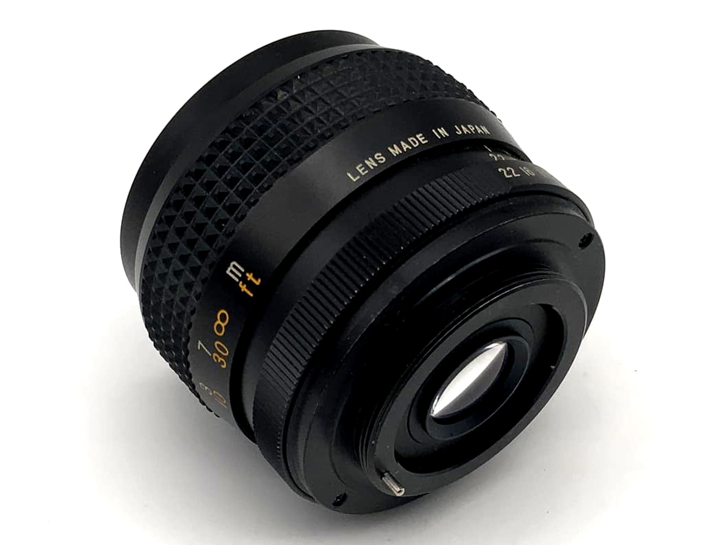 Objectif grand angle automatique Danubia 1:2.8 35 mm, objectif analogique manuel