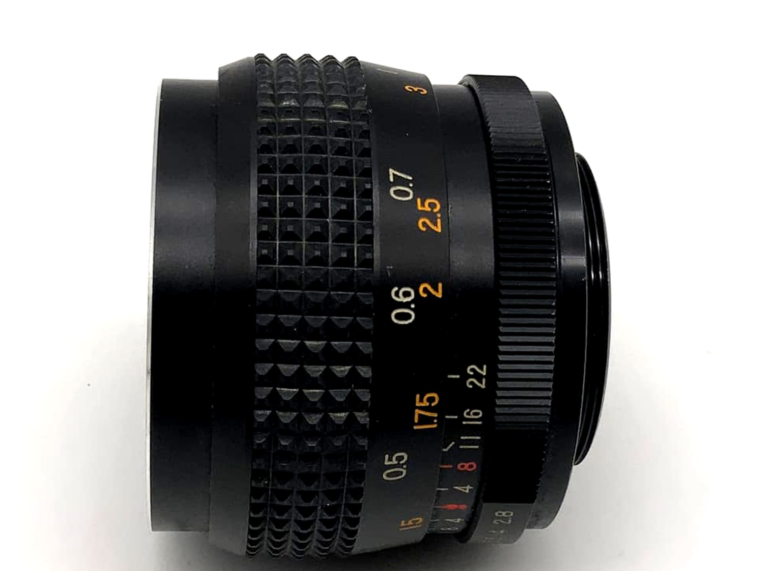 Objectif grand angle automatique Danubia 1:2.8 35 mm, objectif analogique manuel