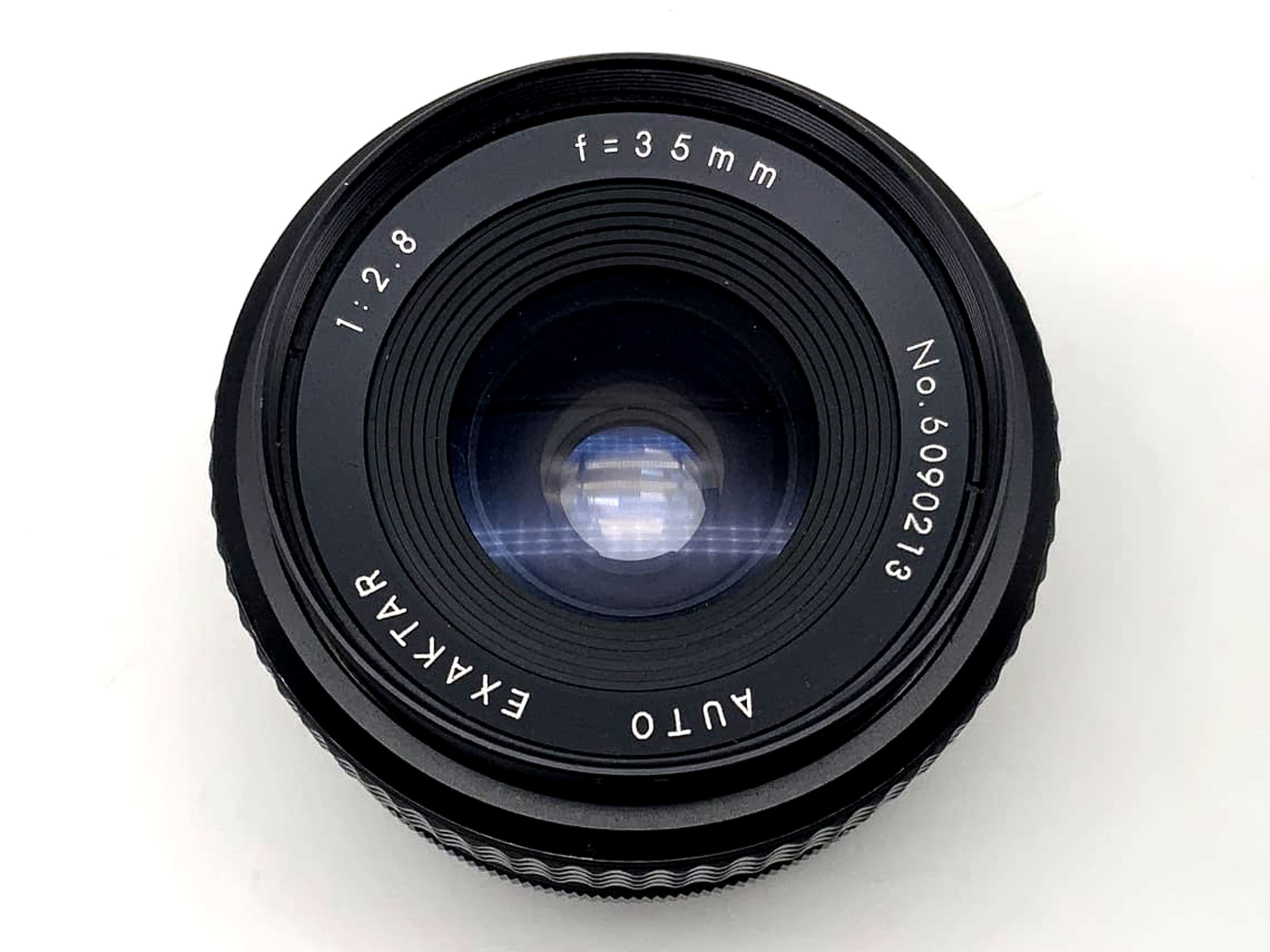Objectif Exaktar 1:2,8 35 mm, objectif analogique manuel (M42)