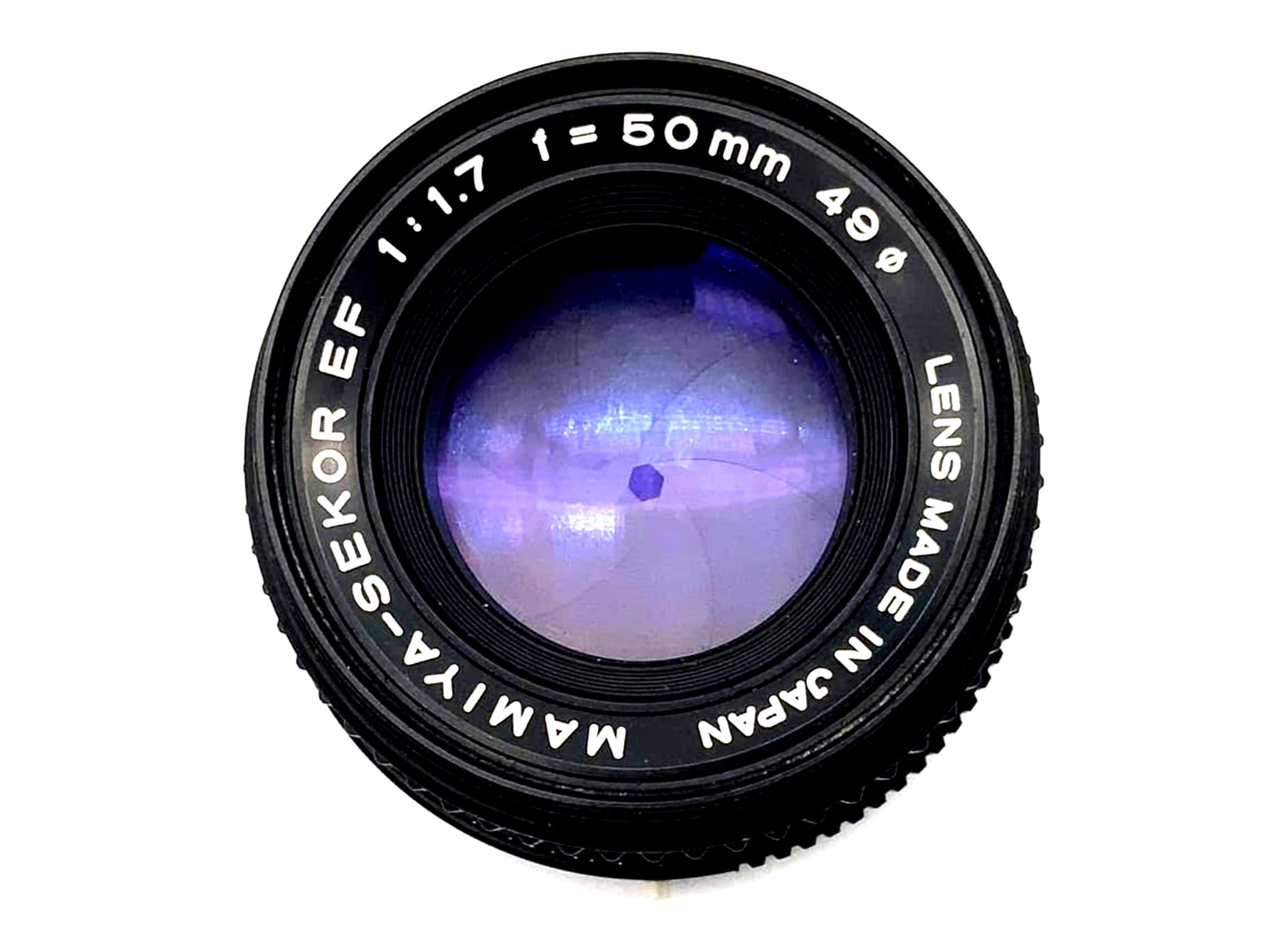 Mamiya Sekor EF 1:1.7 50mm lens manual analog lens (Mamiya ZE)