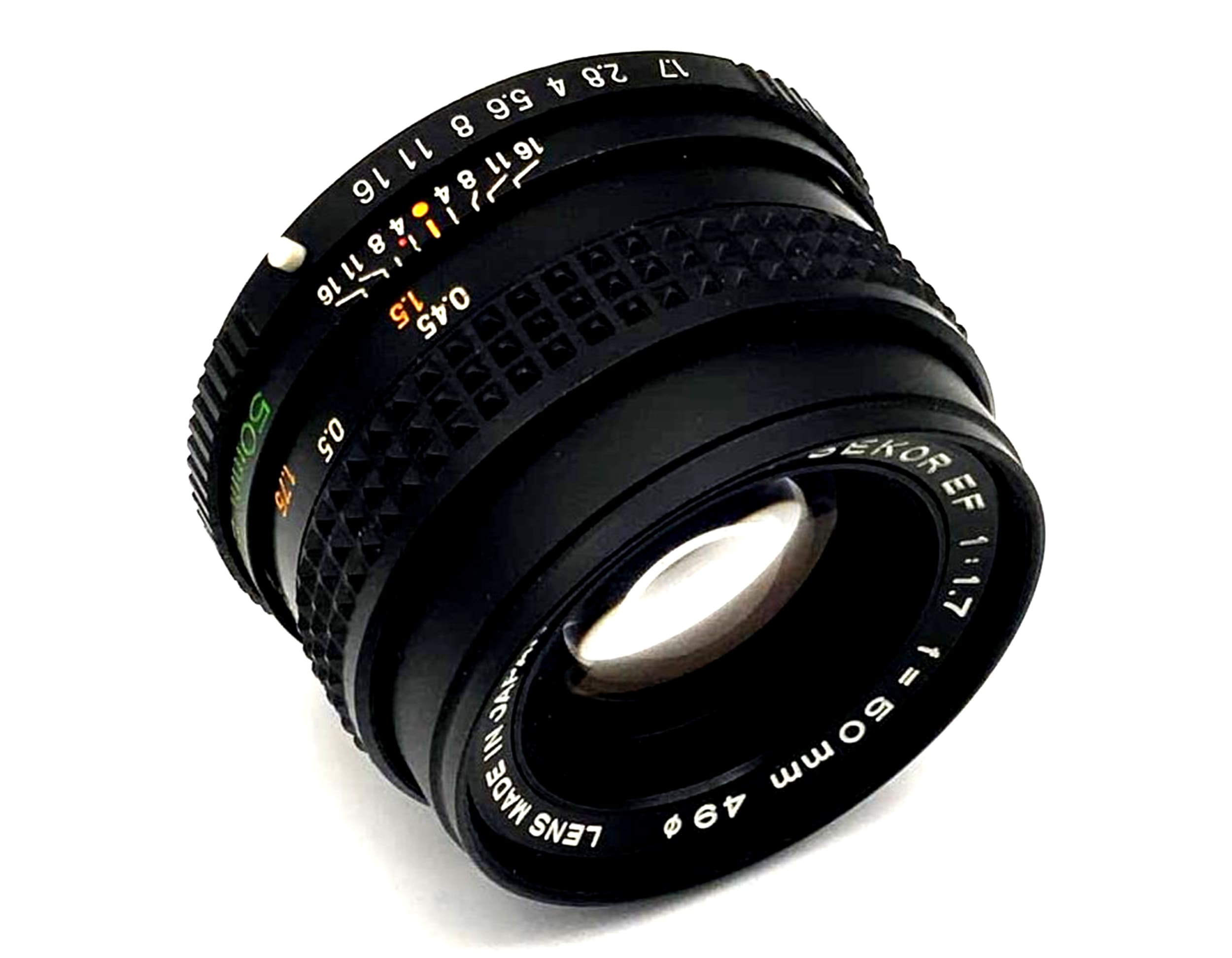 Mamiya Sekor EF 1:1.7 50mm lens manual analog lens (Mamiya ZE)