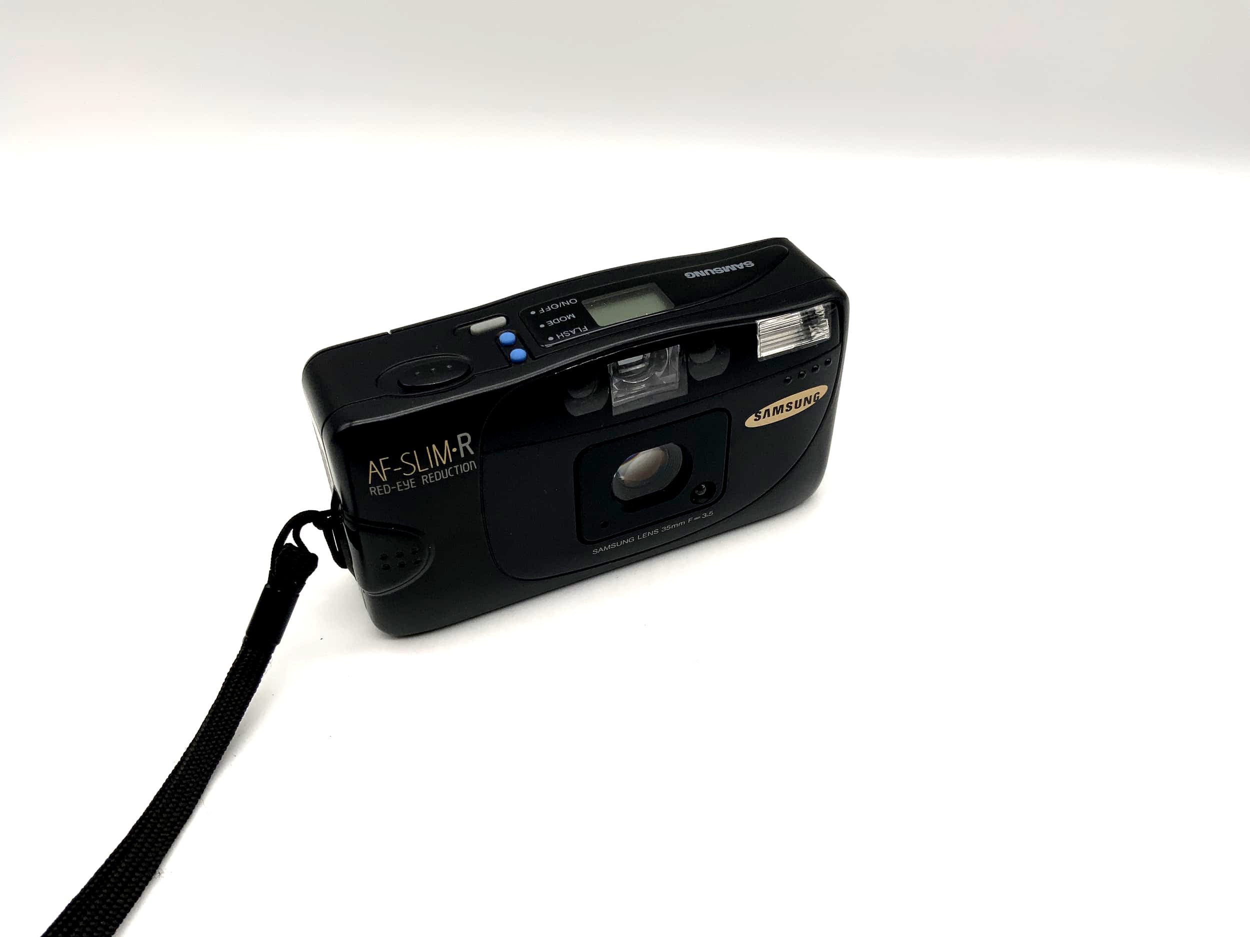 Appareil photo compact analogique Samsung AF Slim R Point&amp;Shoot 35 mm