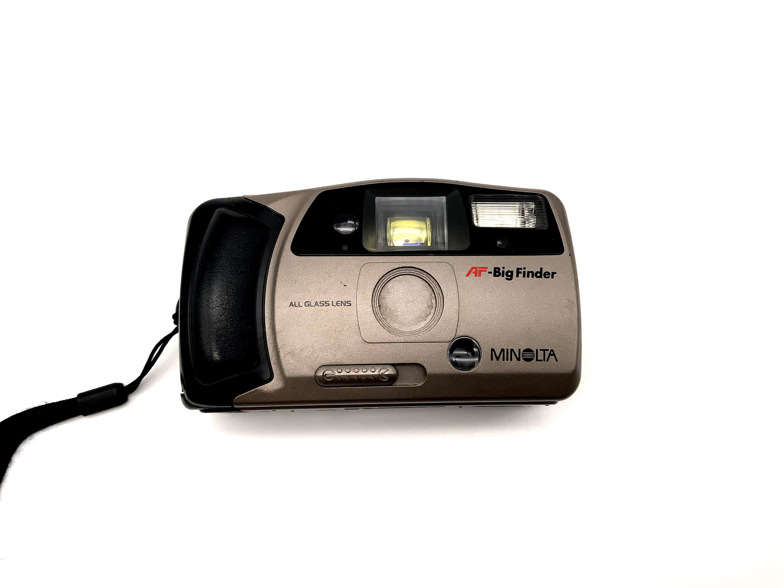 Minolta AF-Big Finder, appareil photo argentique compact AF Point&amp;Shoot 35 mm