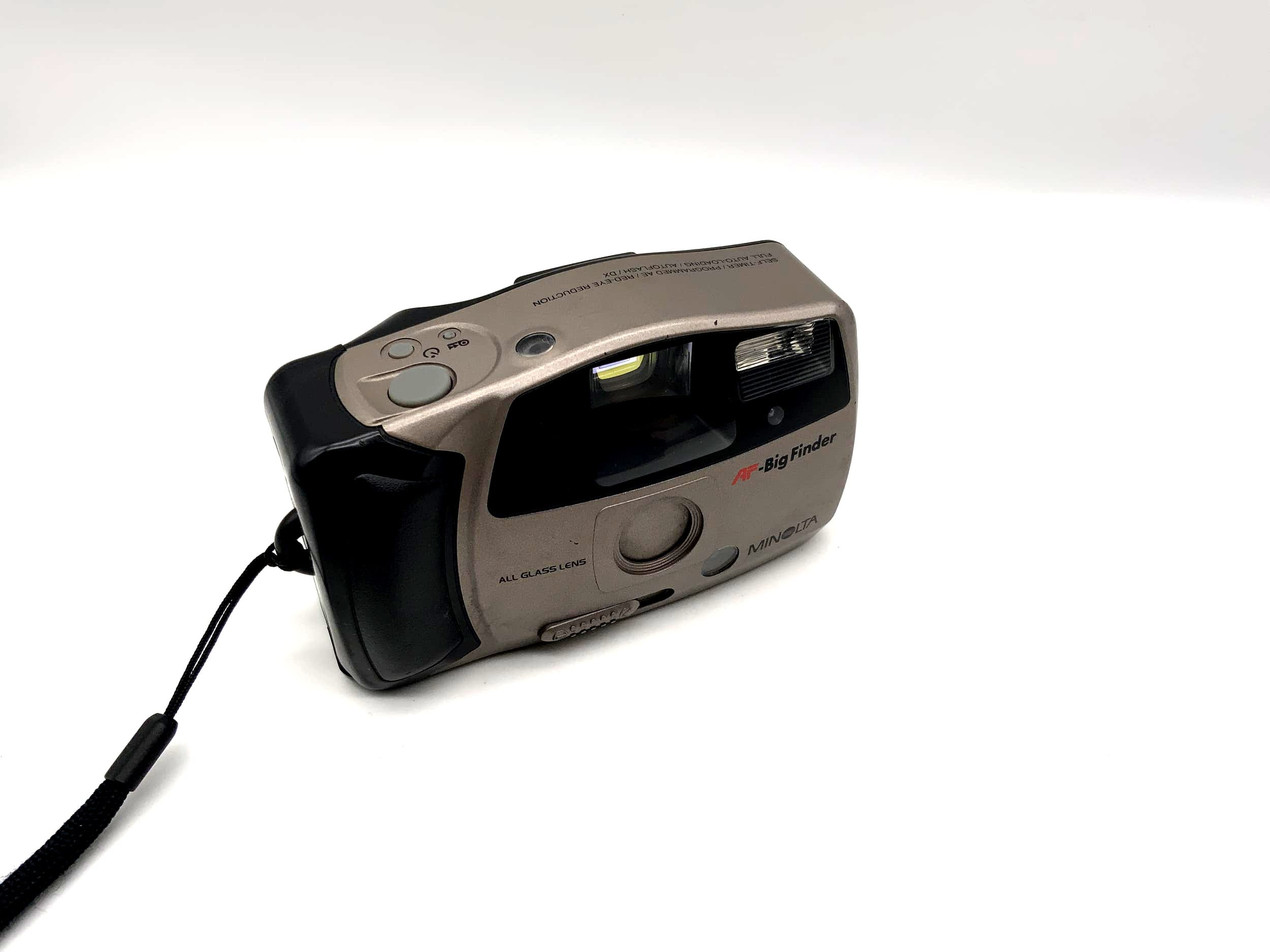 Minolta AF-Big Finder, appareil photo argentique compact AF Point&amp;Shoot 35 mm