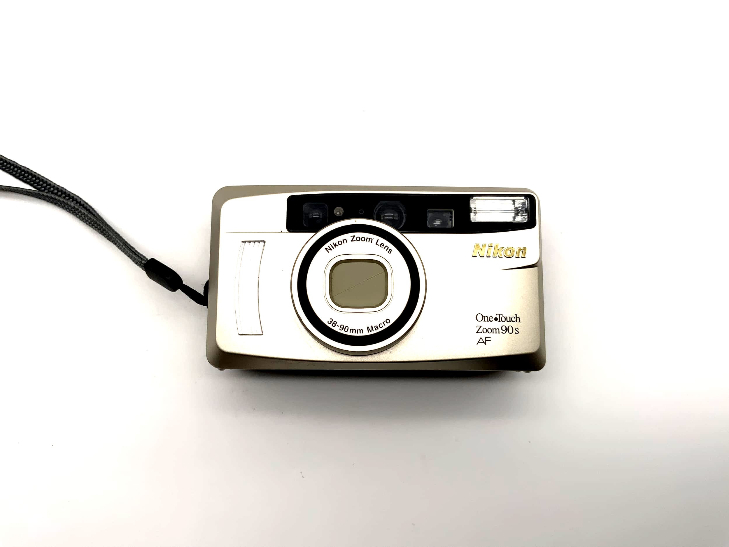 Nikon One Touch Zoom 90s AF appareil photo argentique compact Point &amp; Shoot 35 mm