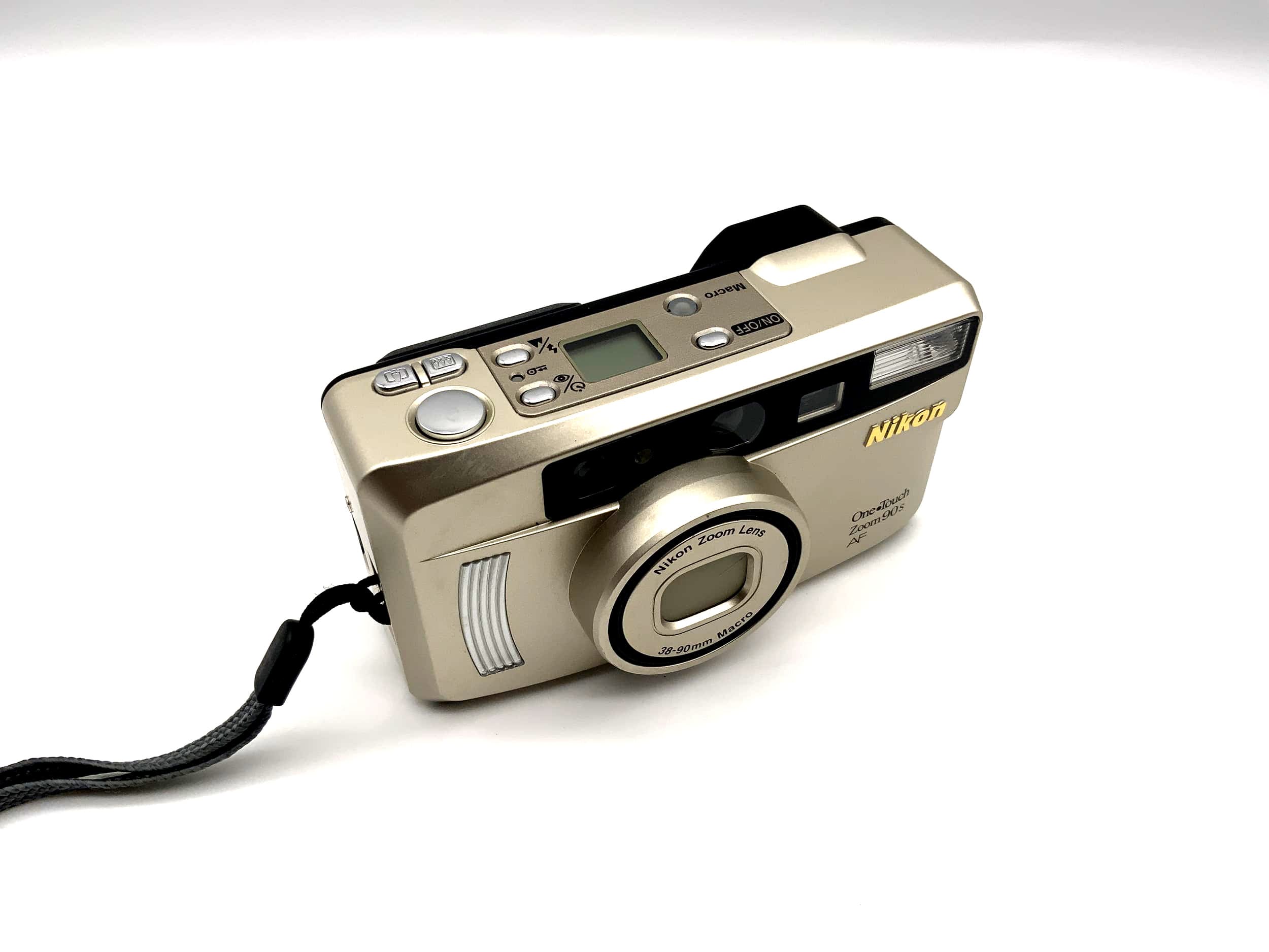 Nikon One Touch Zoom 90s AF appareil photo argentique compact Point &amp; Shoot 35 mm