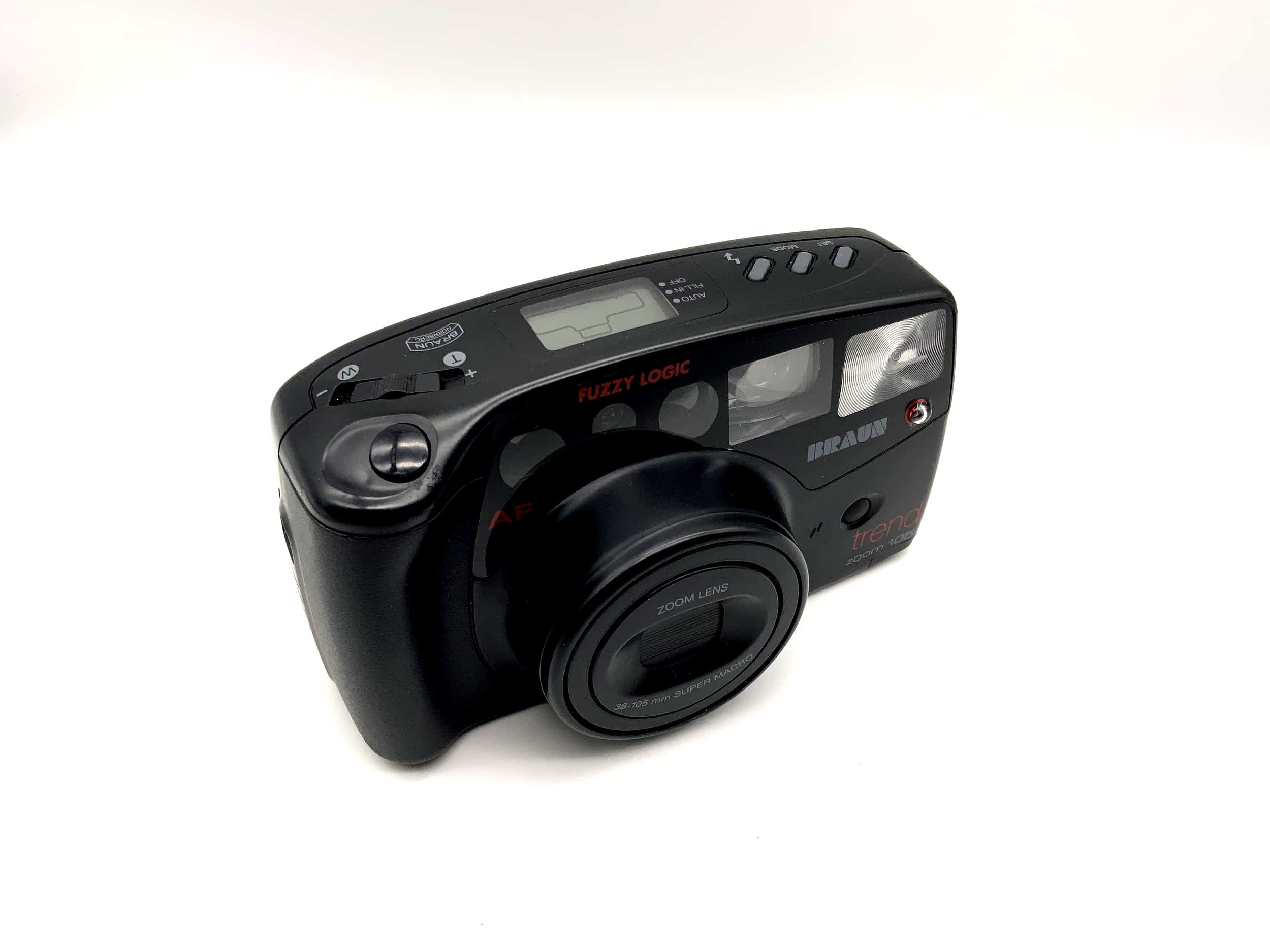 Braun Trend Zoom 105 compact camera analog camera 38-105mm Macro autofocus AF 35mm